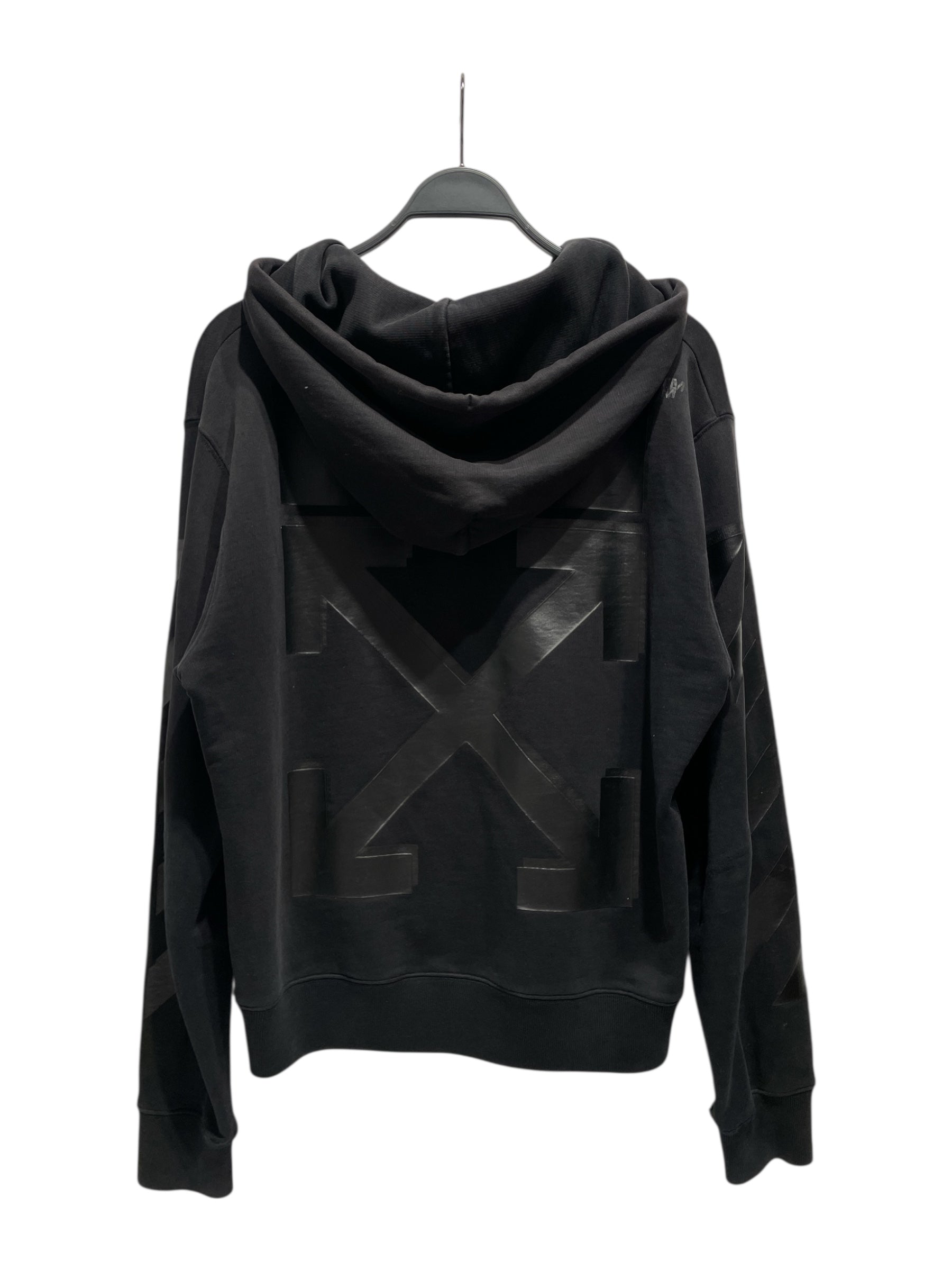 OFF-WHITE/Hoodie/L/Cotton/BLK/All Black Arrows Hoodie view 2