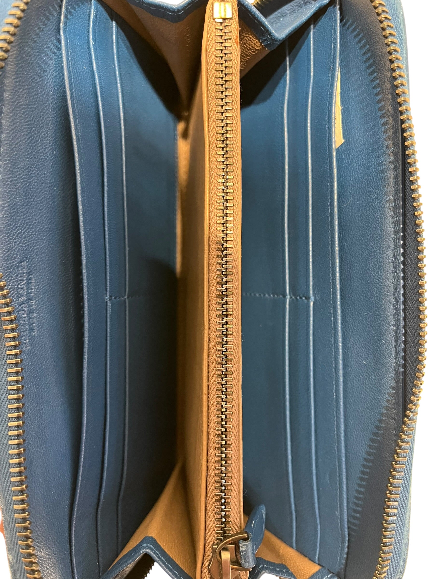 BOTTEGA VENETA/Wallet/Leather/BLU/B02170795K view 5