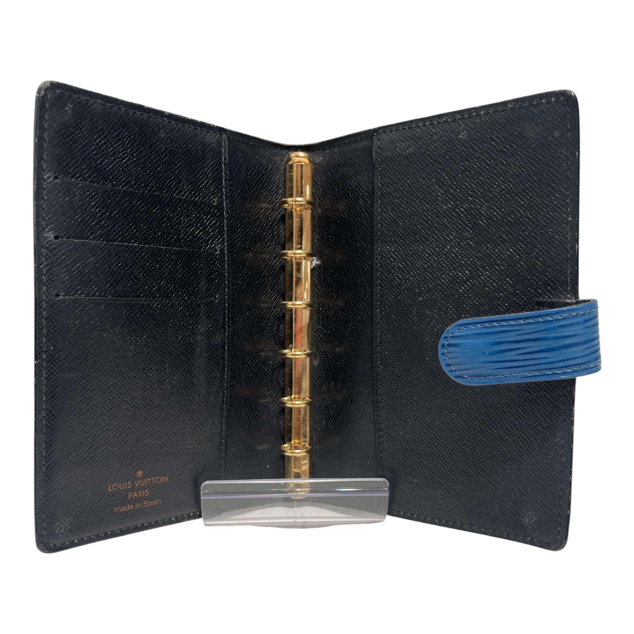 LOUIS VUITTON/Planner Cover/Leather/BLU/Epi Planner view 3