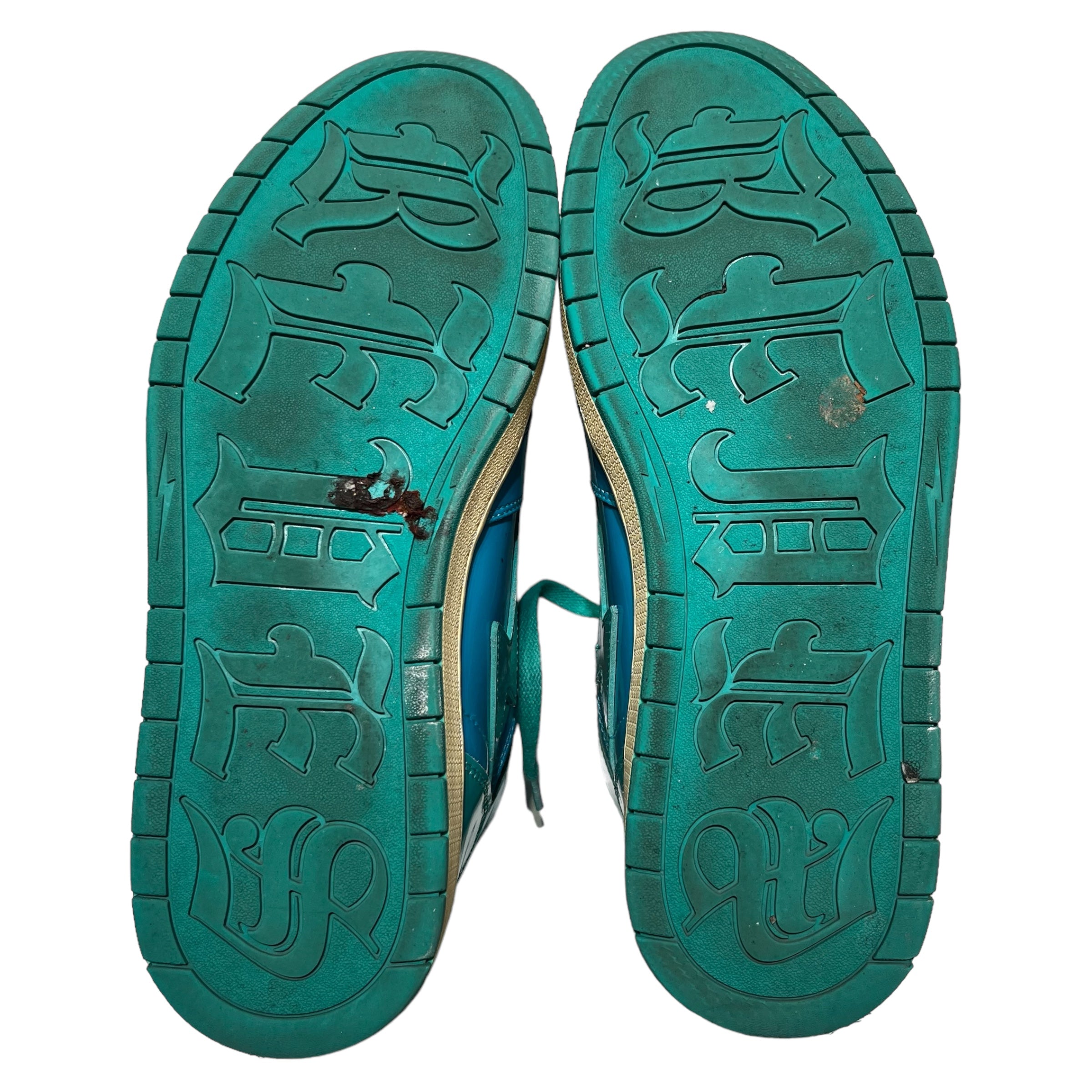 Kool Kiy/Hi-Sneakers/US 12/Leather/BLU/ view 4