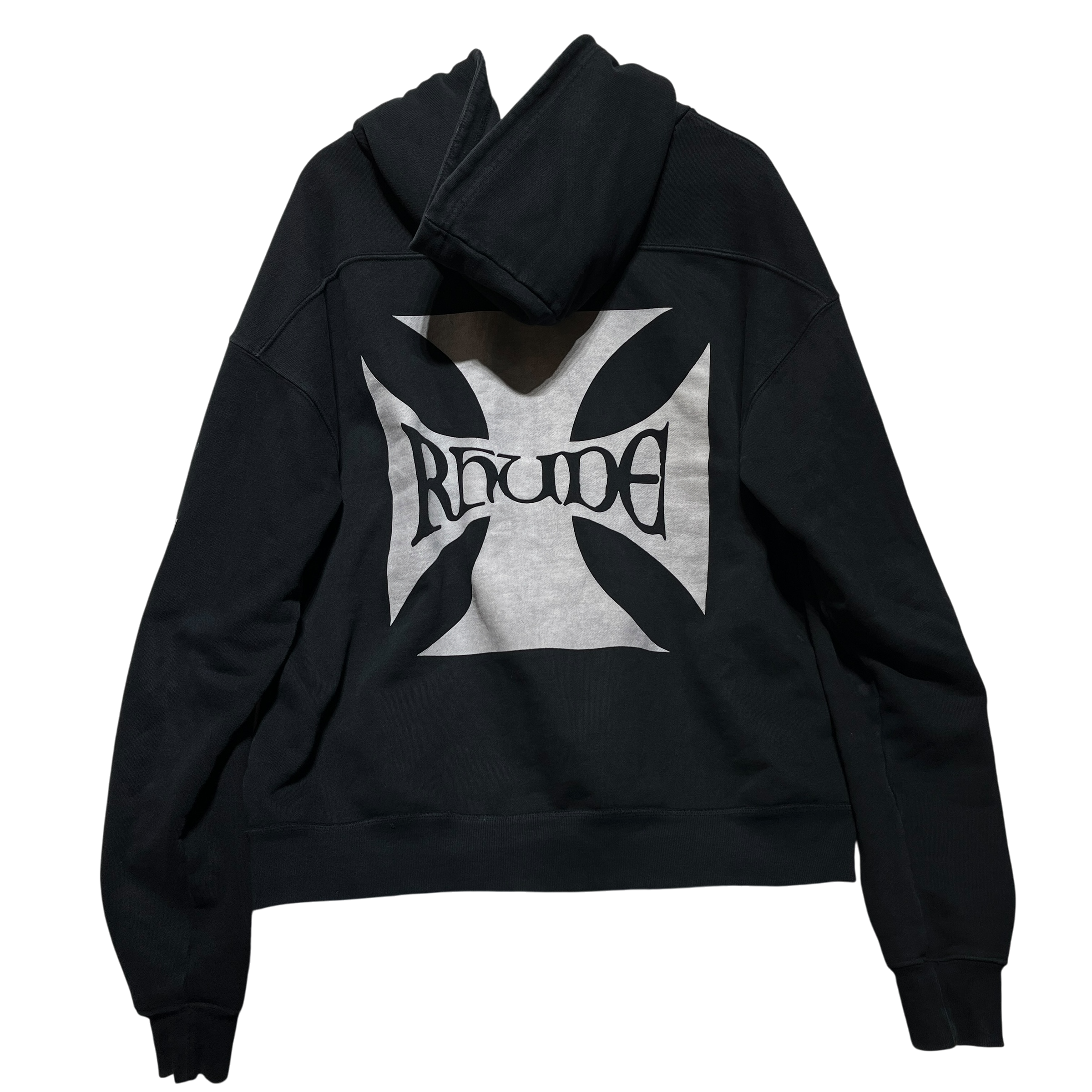 RHUDE/Hoodie/M/Cotton/BLK/ view 2