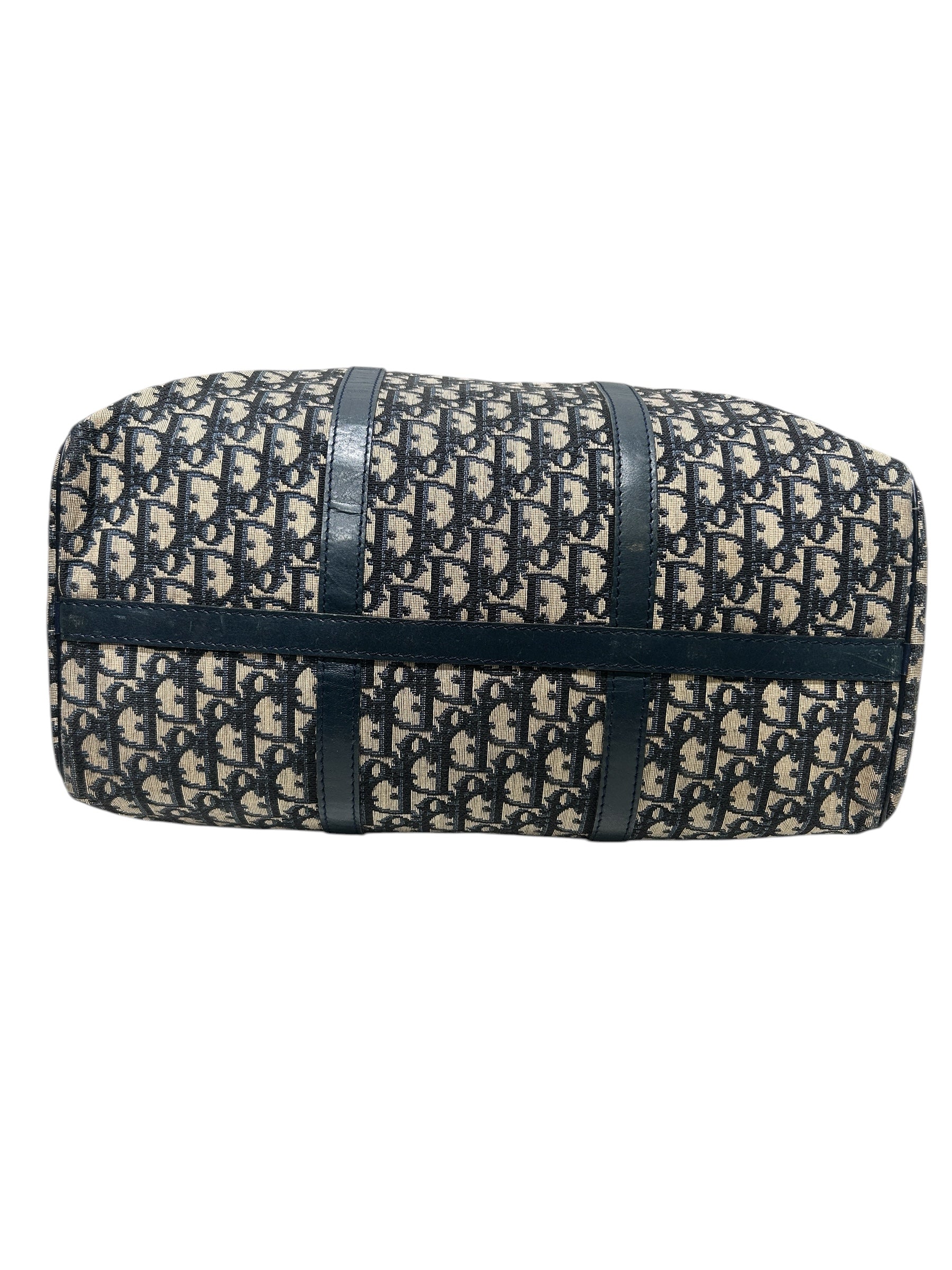 Christian Dior/Luggage/All Over Print/Cotton/NVY/vintage mini duffle view 3
