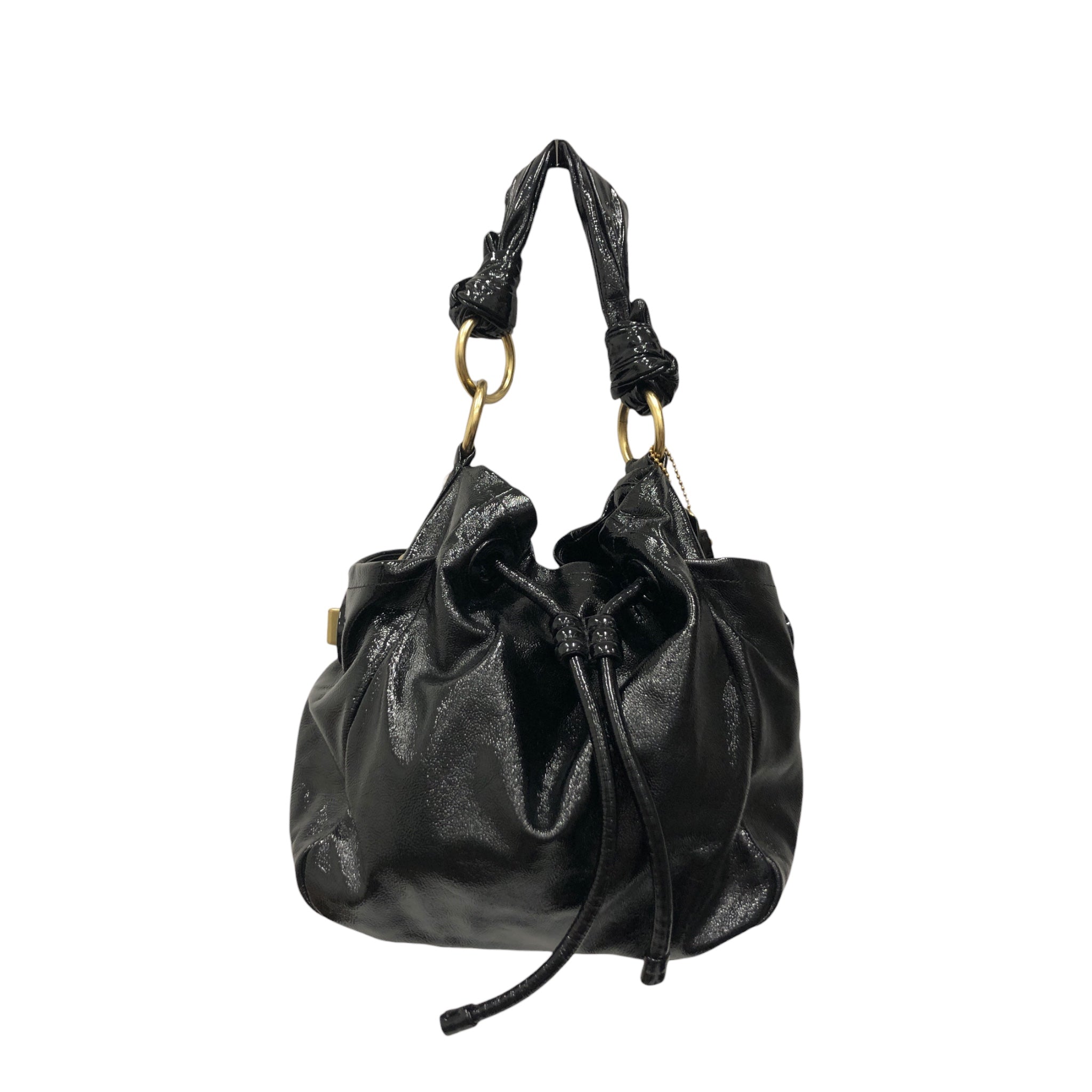COACH/Hand Bag/Acrylic/BLK/Patent Blk Resort Collection view 1