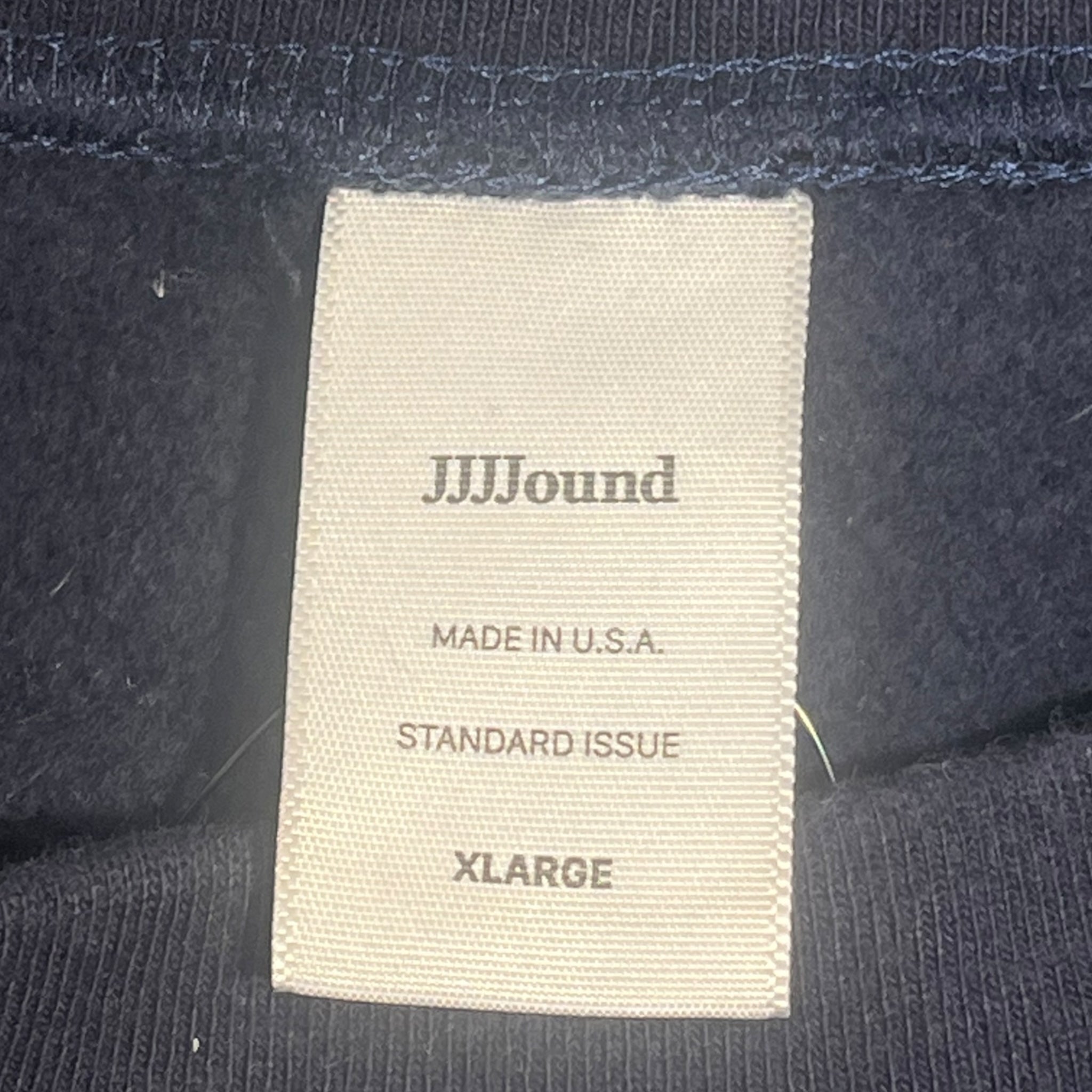 JJJJound/Sweatshirt/XL/Graphic/Cotton/NVY/04 standard issue view 4