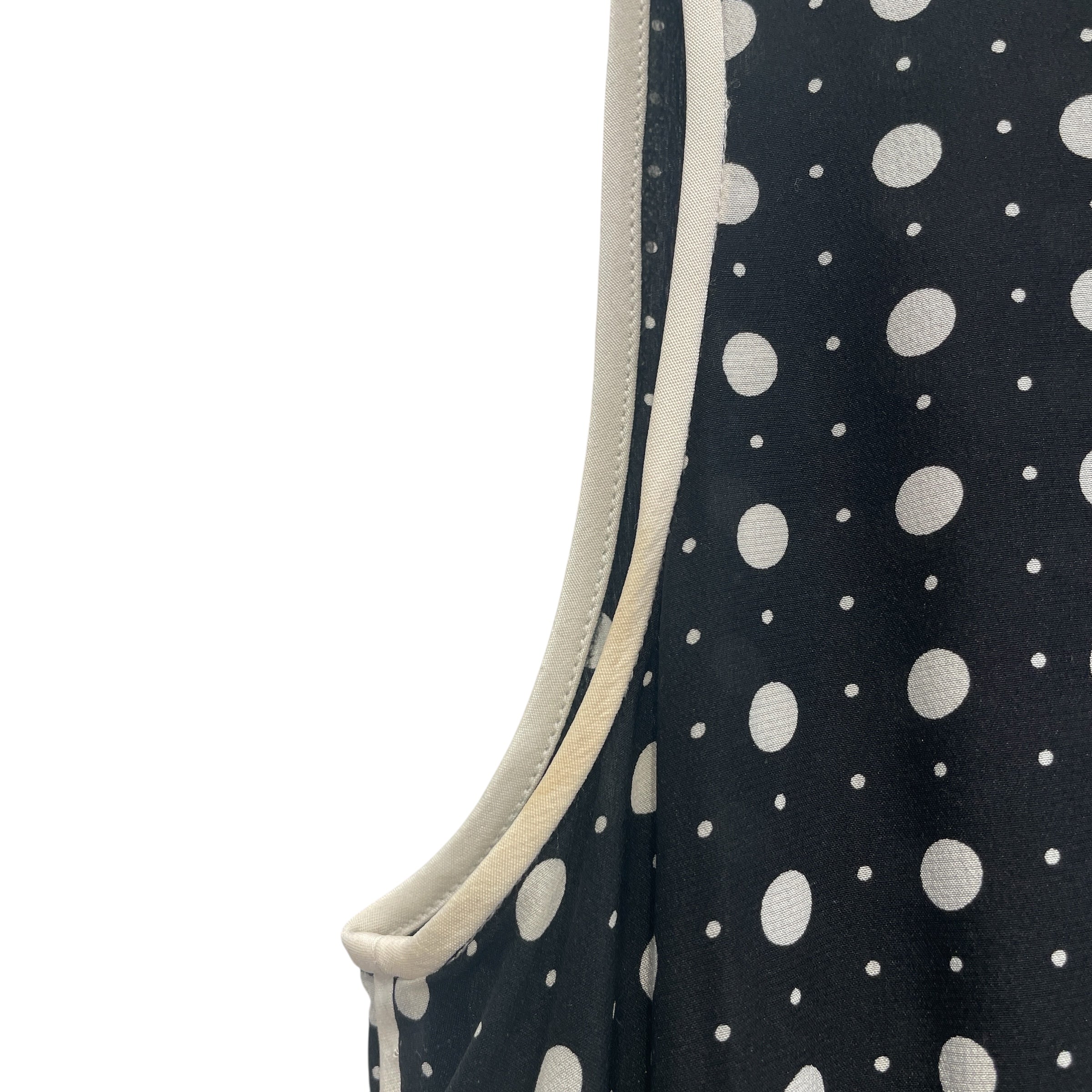 DIANE von FURSTENBERG/Dress/6/Polka dot/Silk/BLK/BELTED JUMPSUIT view 6