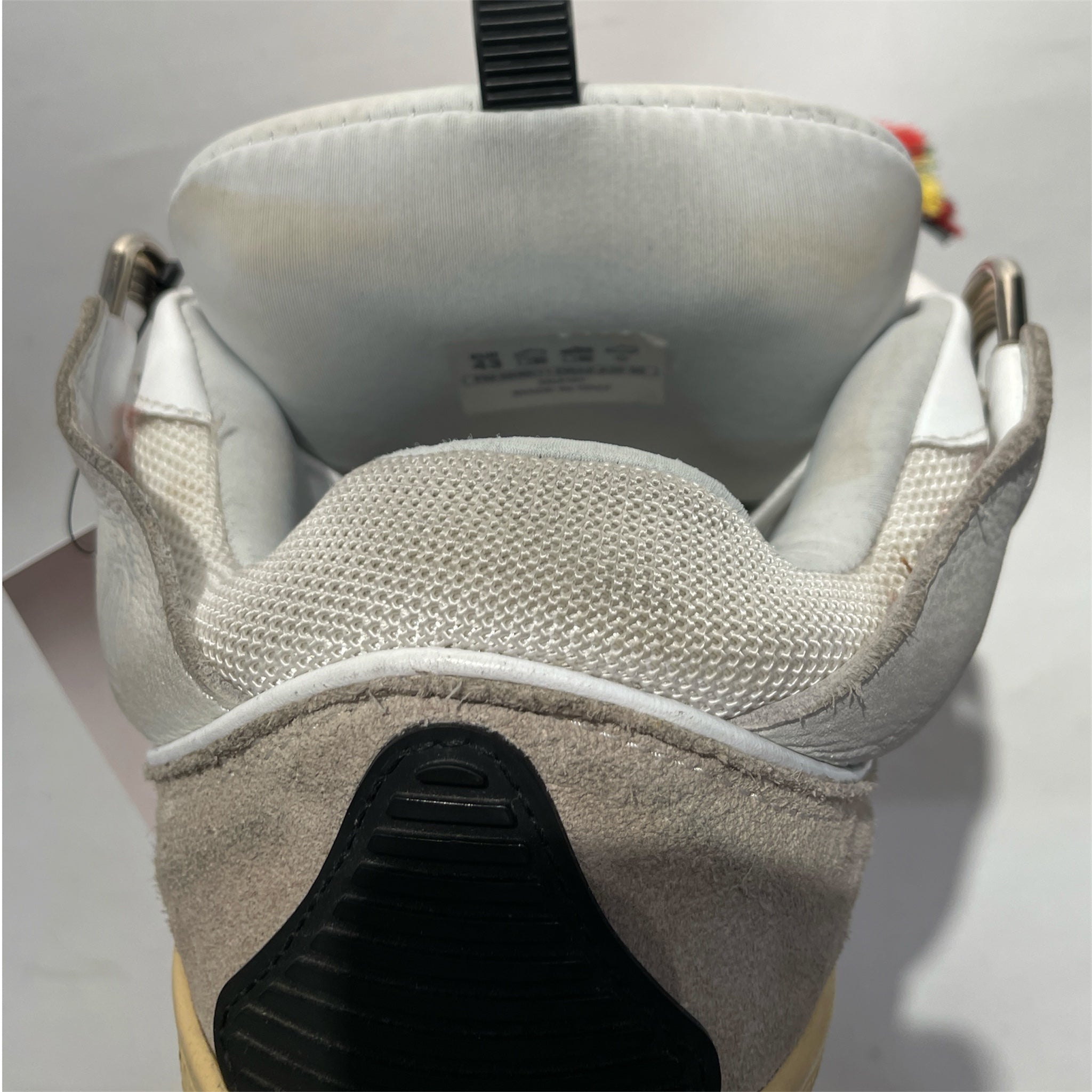 LANVIN/Hi-Sneakers/EU 43/Leather/WHT/CURB SNEAKERS view 5