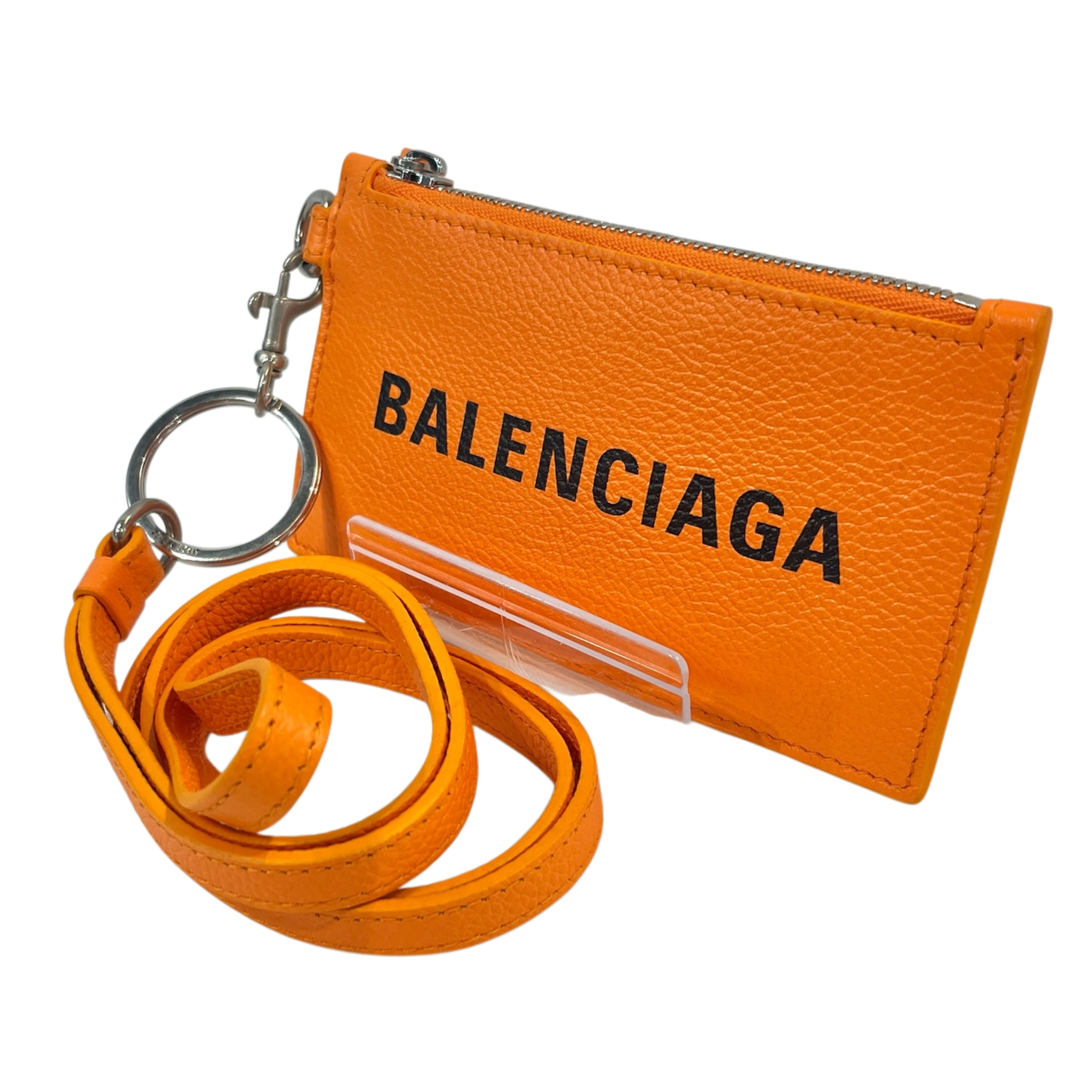 BALENCIAGA/Wallet/Monogram/Leather/ORN/Cardholder Wristlet view 1