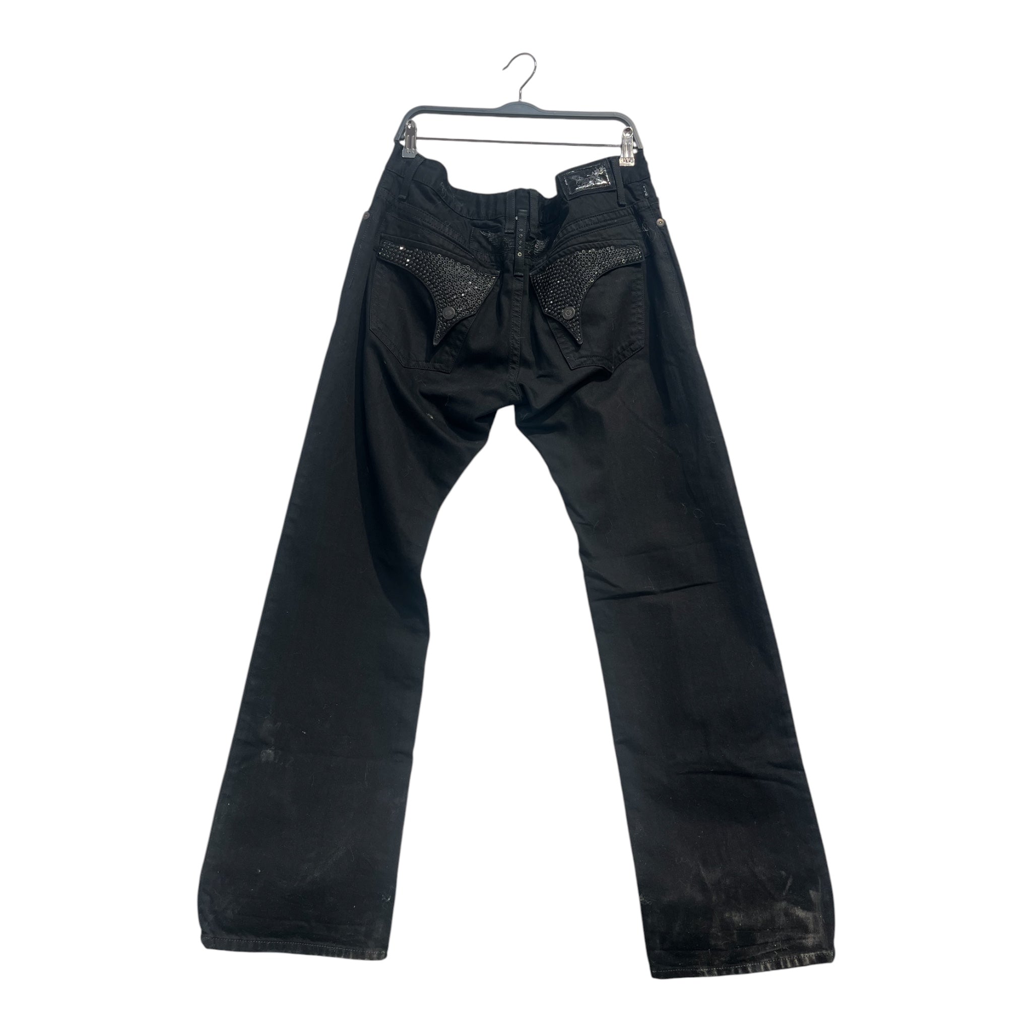 ROBINSON/Pants/40/Cotton/BLK/BLK STUDS view 2