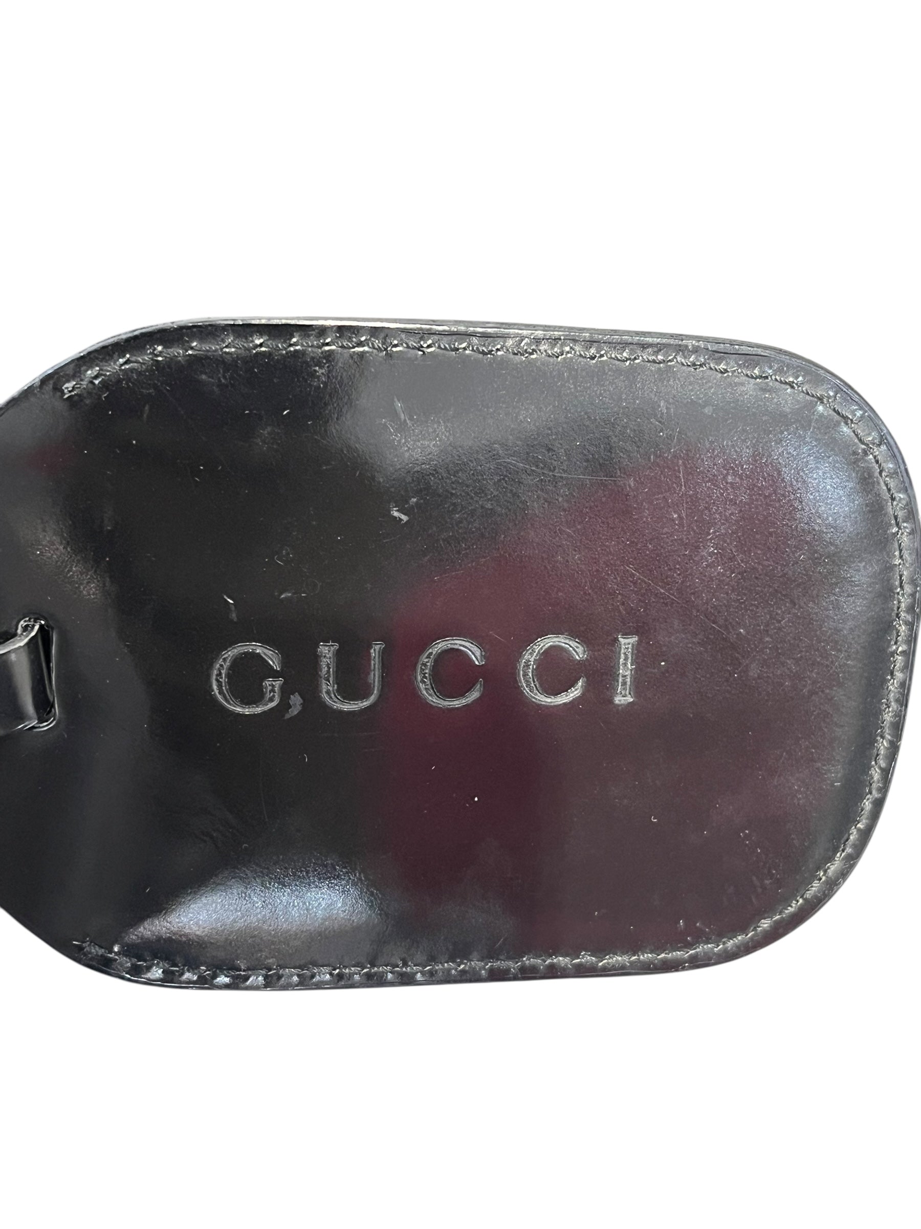 GUCCI/Luggage/Nylon/BLK/WEEKENDER DUFFLE BAG view 4
