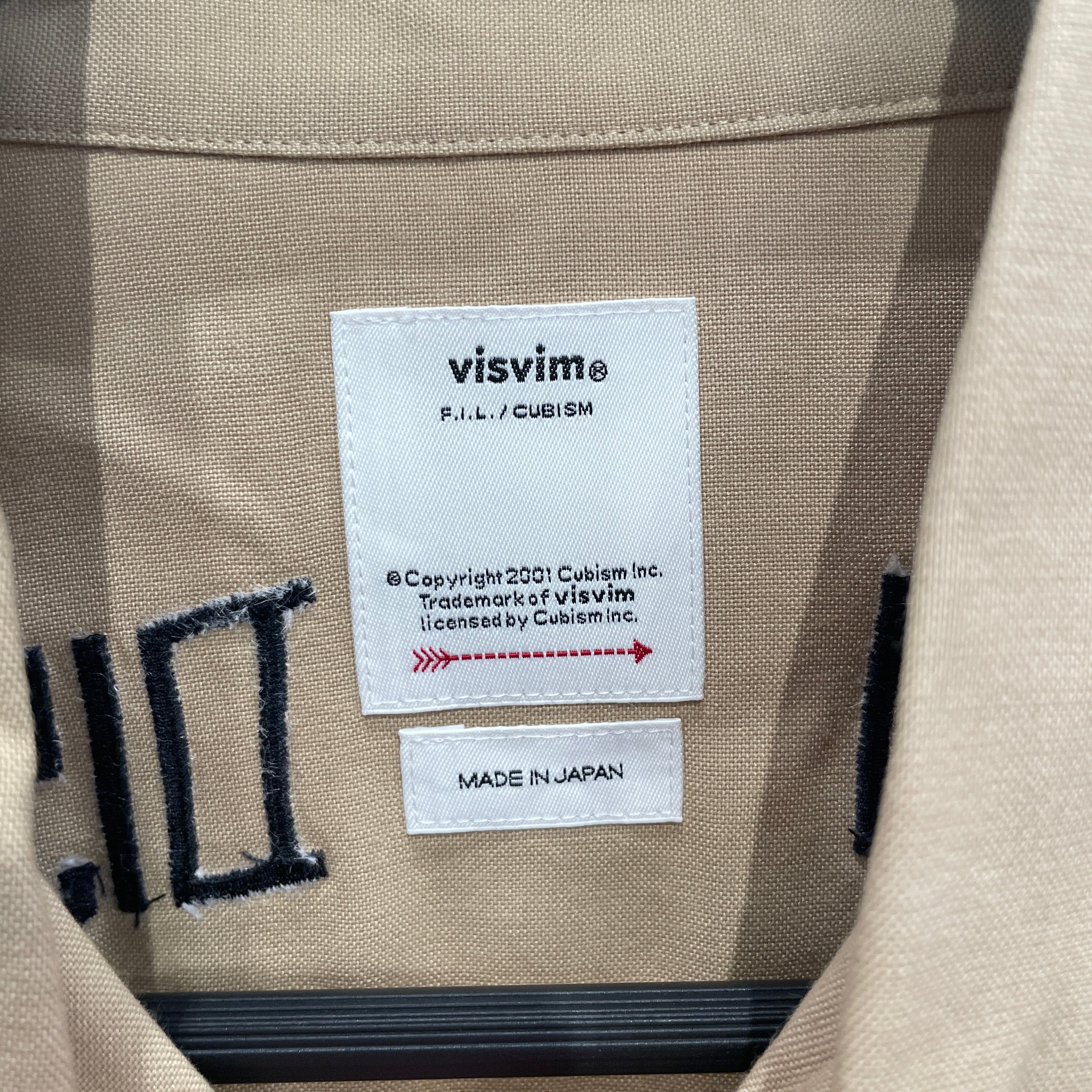 visvim/LS Shirt/2/Rayon/KHK/Western/western "visvim district" view 4