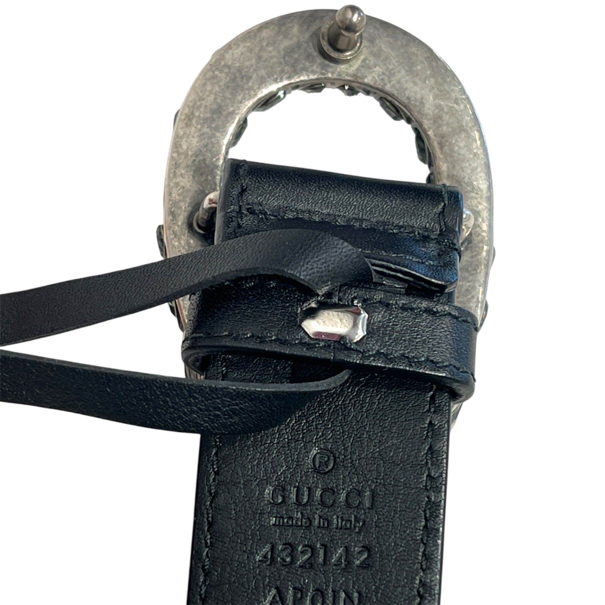 GUCCI/Belt/Leather/BLK/L's/435813AP0IN90-36214351 view 3