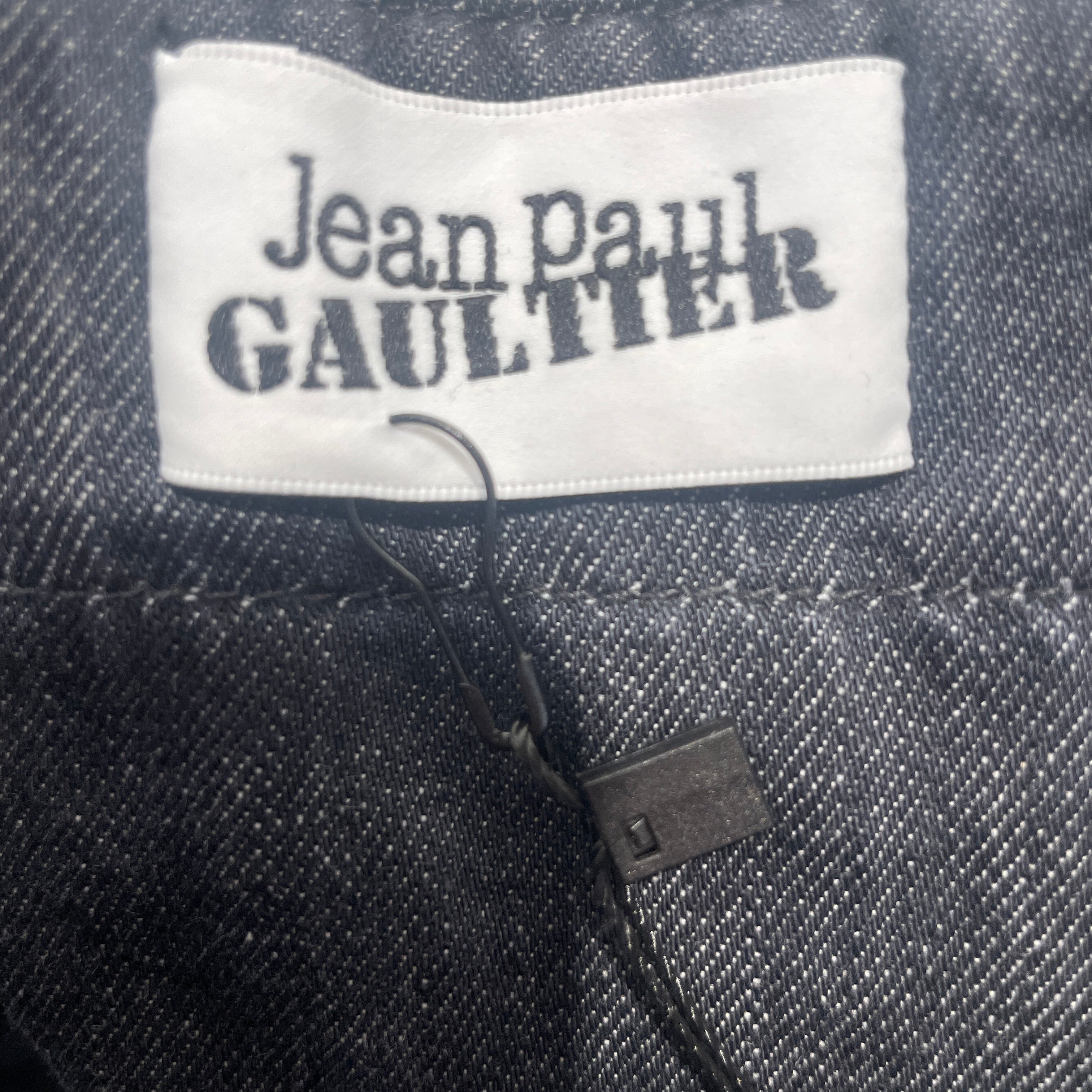 Jean Paul Gaultier/Skinny Pants/26/Denim/GRY/Basketball patch view 3