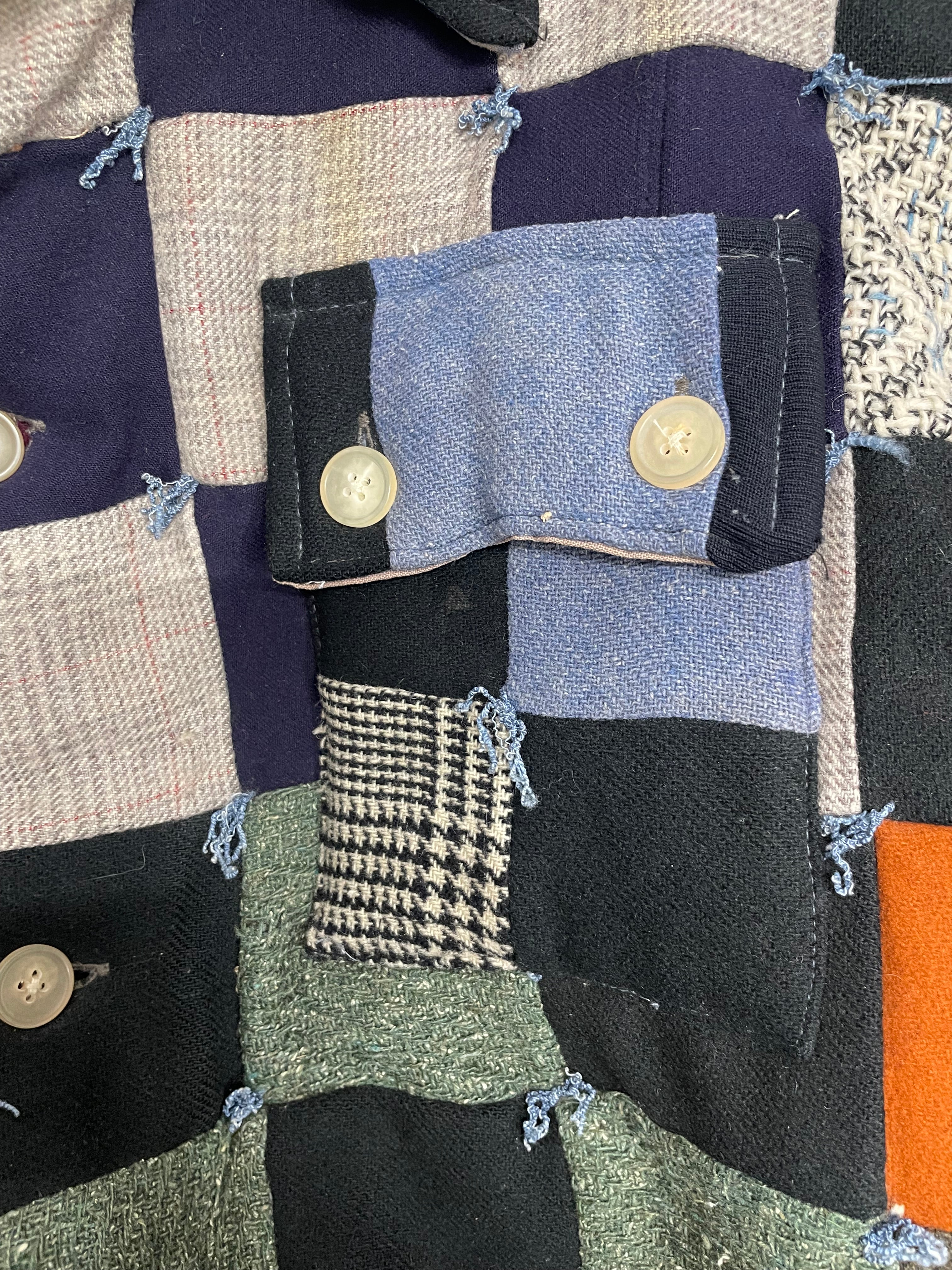 BODE/Jacket/L/XL/Wool-MLT/All Over Print/PATCH WORK/PATCHWORK BODE JKT view 3