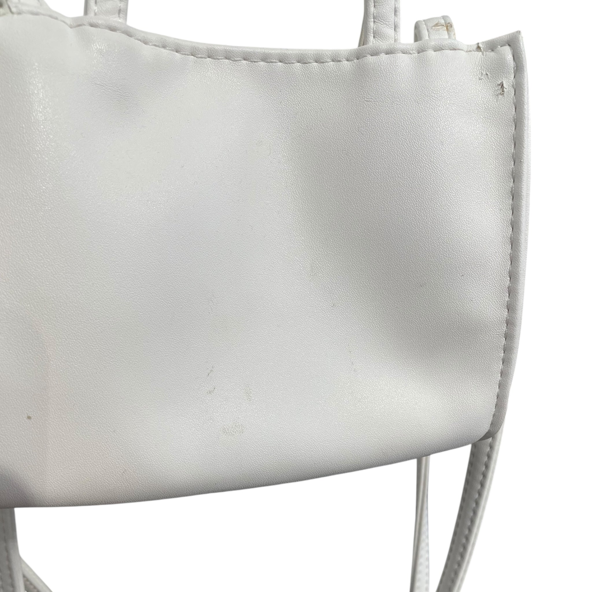 Telfar/Cross Body Bag/OS/Leather/WHT/ view 4