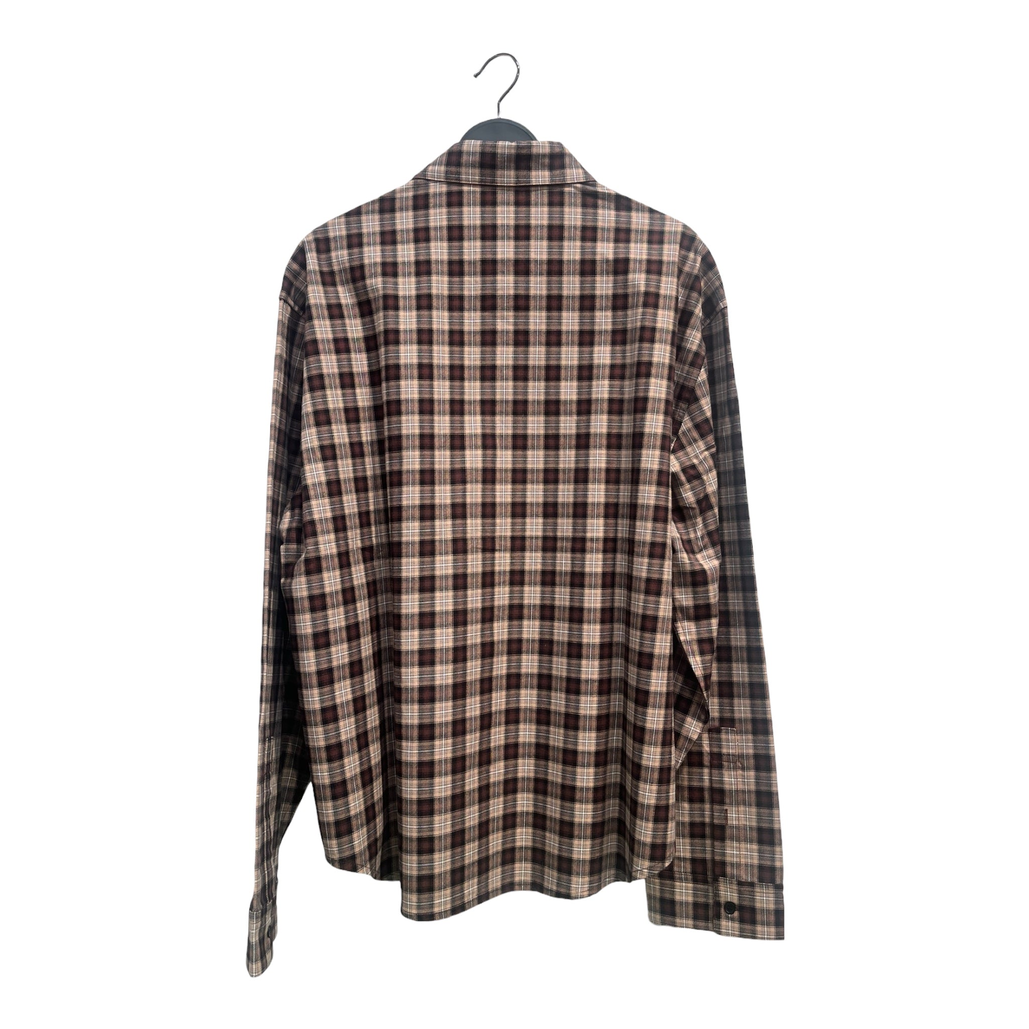 VUJA DE/LS Blouse/Plaid/Cotton/BRW/ view 2