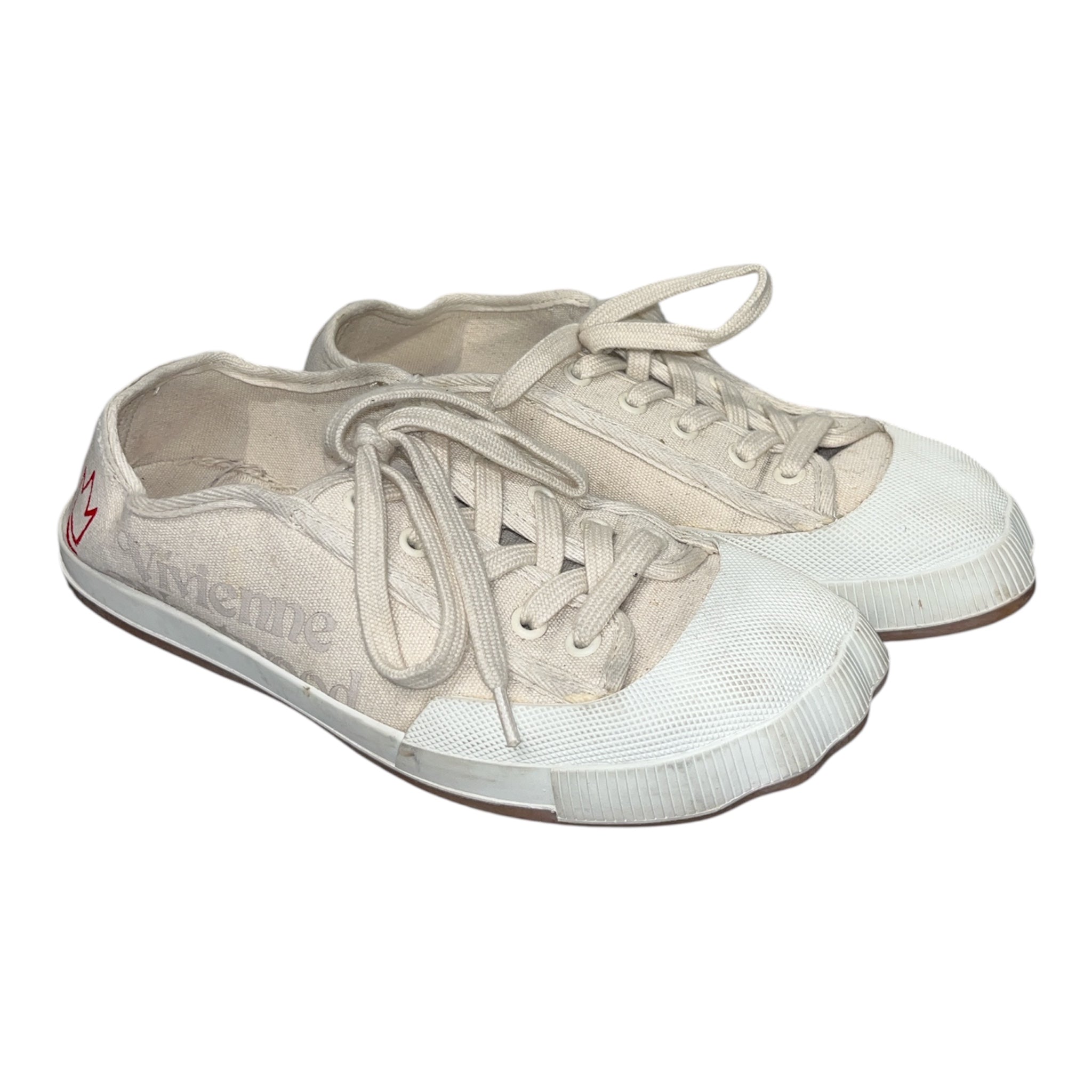 Vivienne Westwood/Low-Sneakers/EU 39/Cotton/CRM/ANIMAL GYM view 1