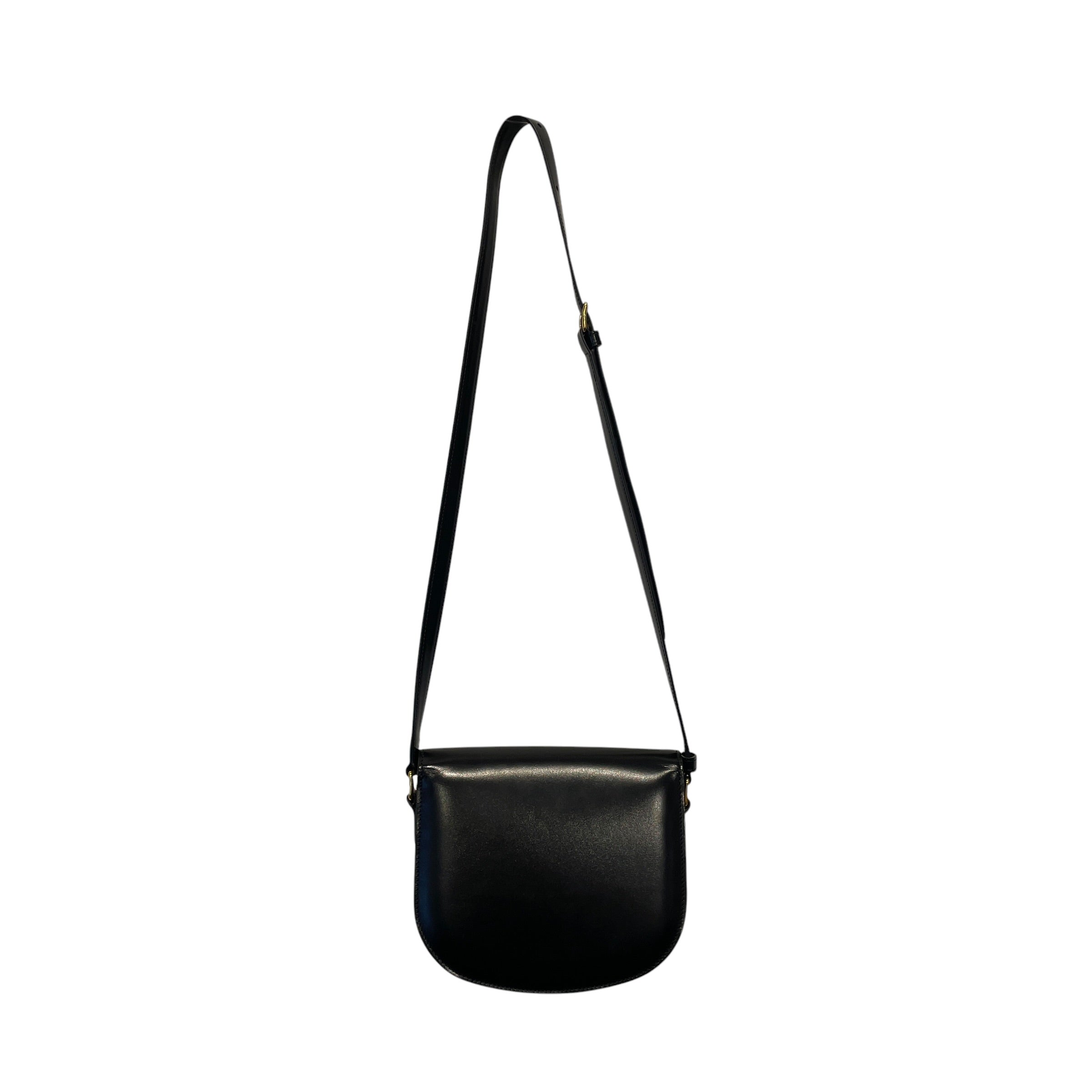 CELINE/Cross Body Bag/Leather/BLK/TRIOMPHE view 8