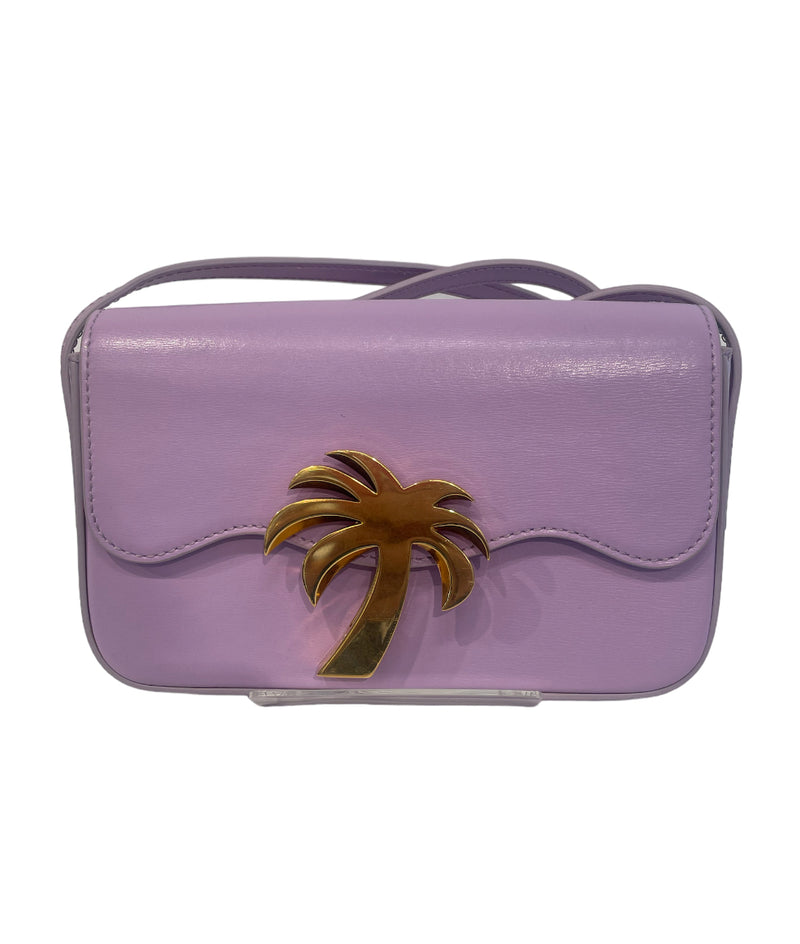 Palm Angels/Bag/Leather/PPL/PLaque Beach Bag