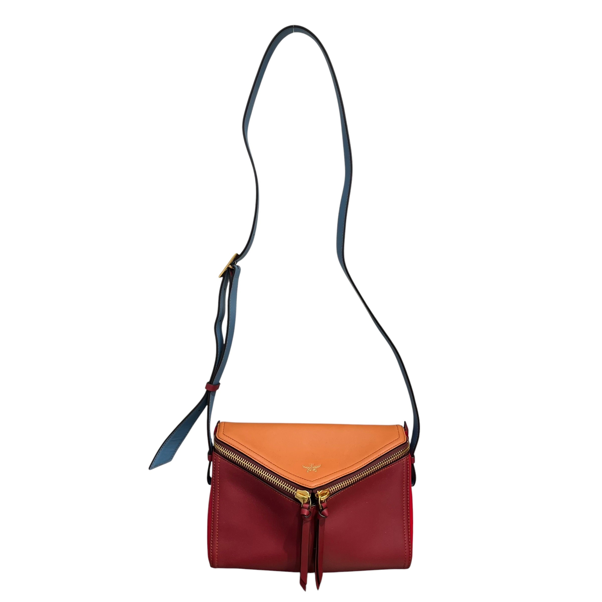 MCM/Cross Body Bag/Leather/BRD/KHAKI FLAP- view 1