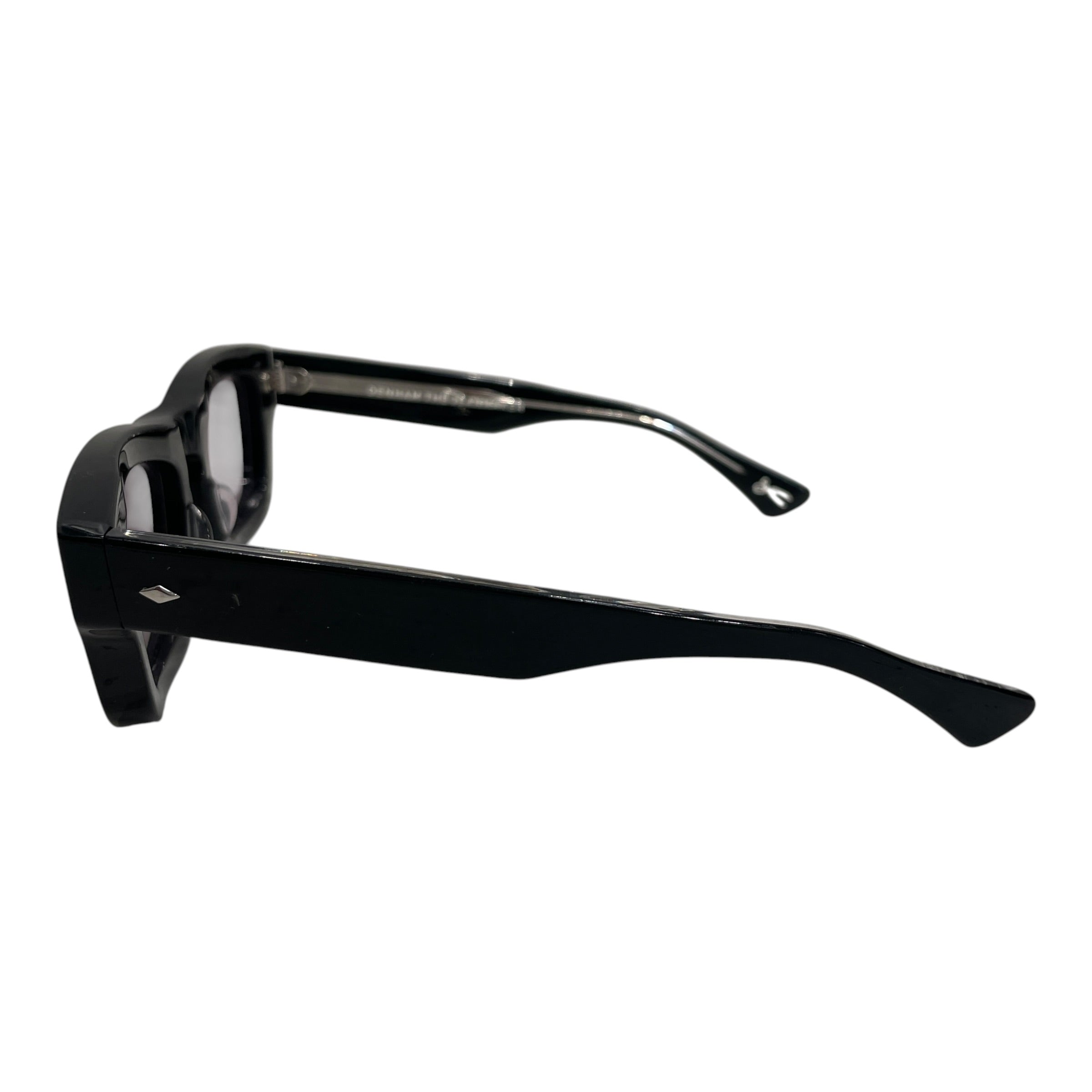 DENHAM/EFFECTOR/Glasses/Plastic/BLK/M's/THICK FRAME/TINTED LENSE view 3