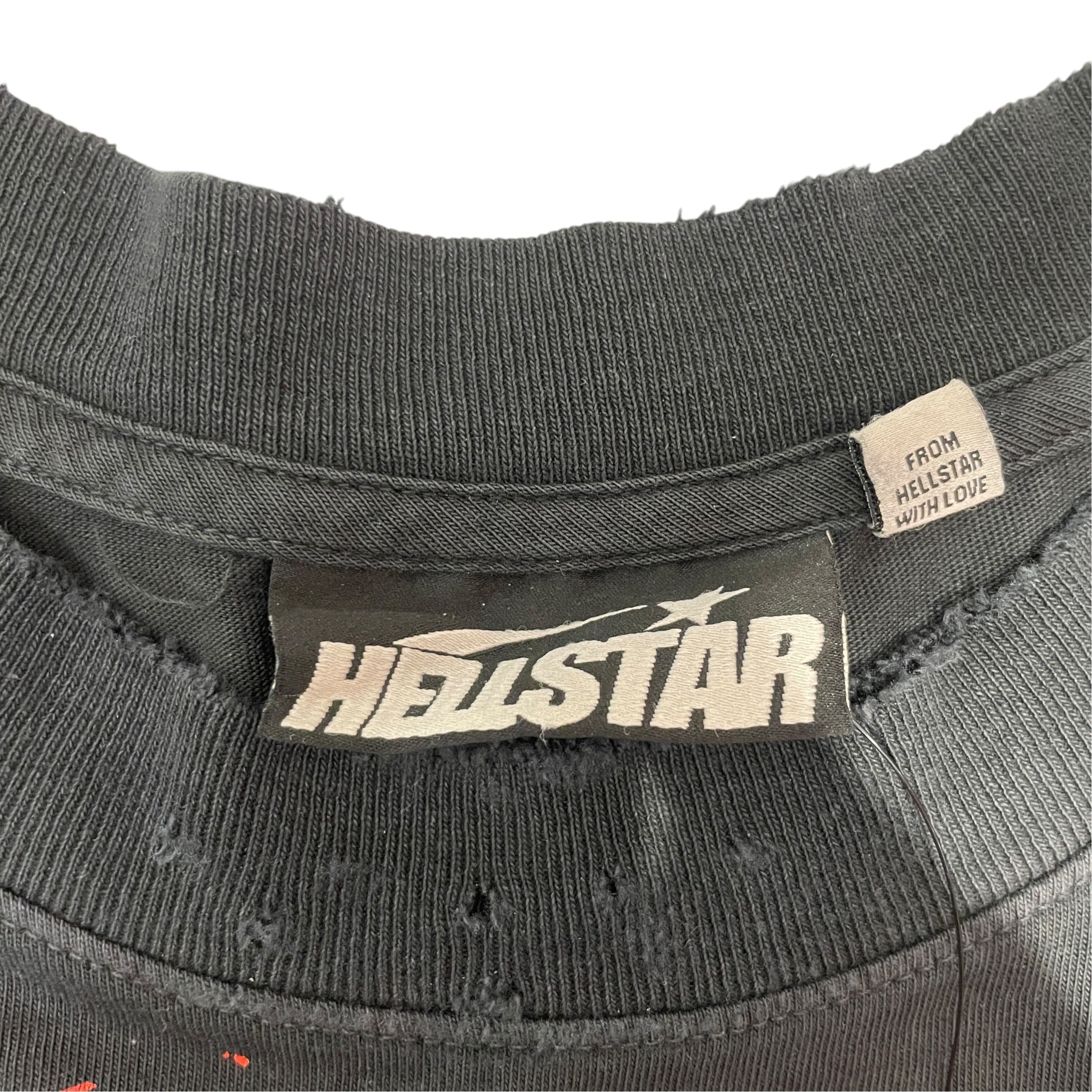HELLSTAR/T-Shirt/XL/Cotton/BLK/carry cross view 3