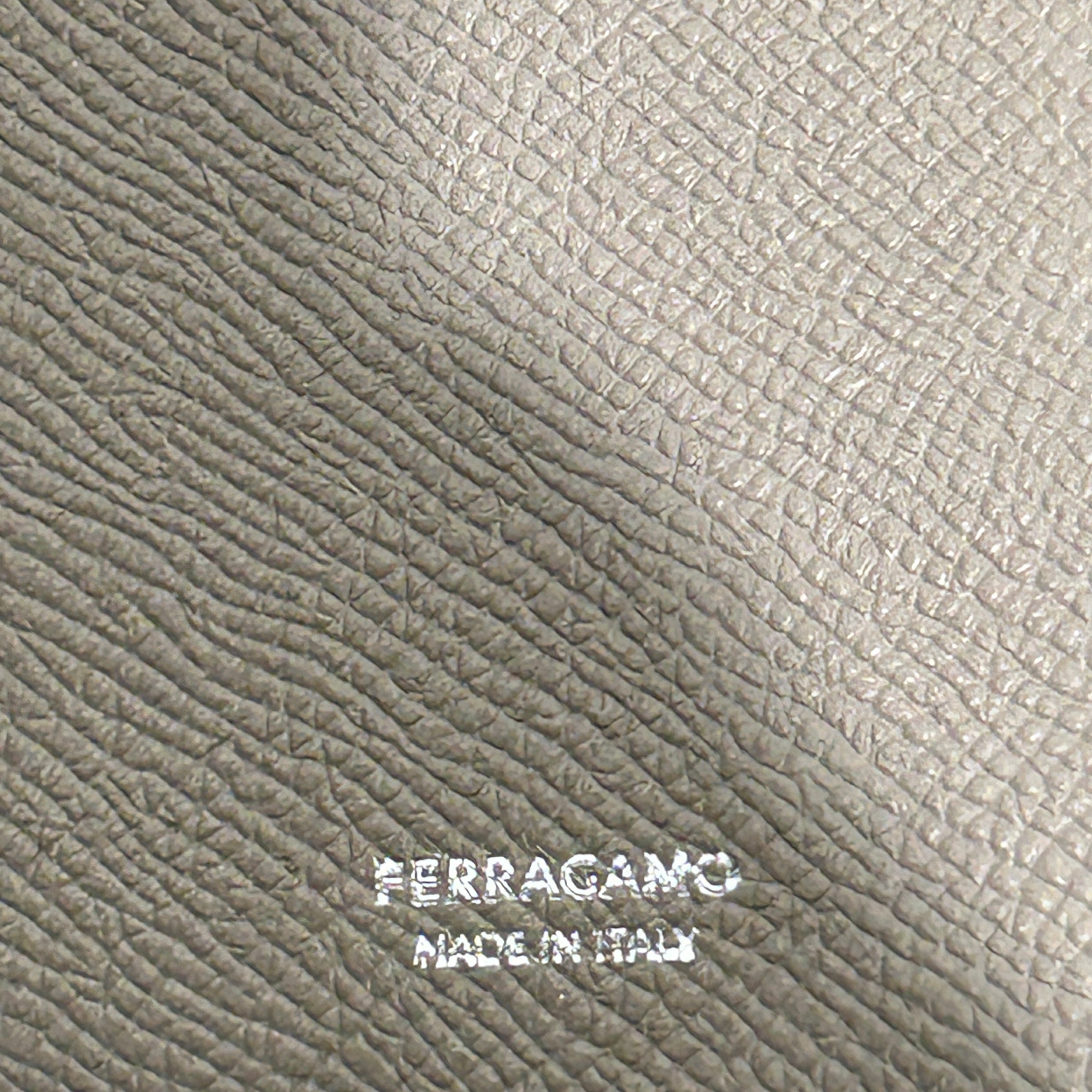 Salvatore Ferragamo/Long Wallet/Leather/KHK/M's/ view 4