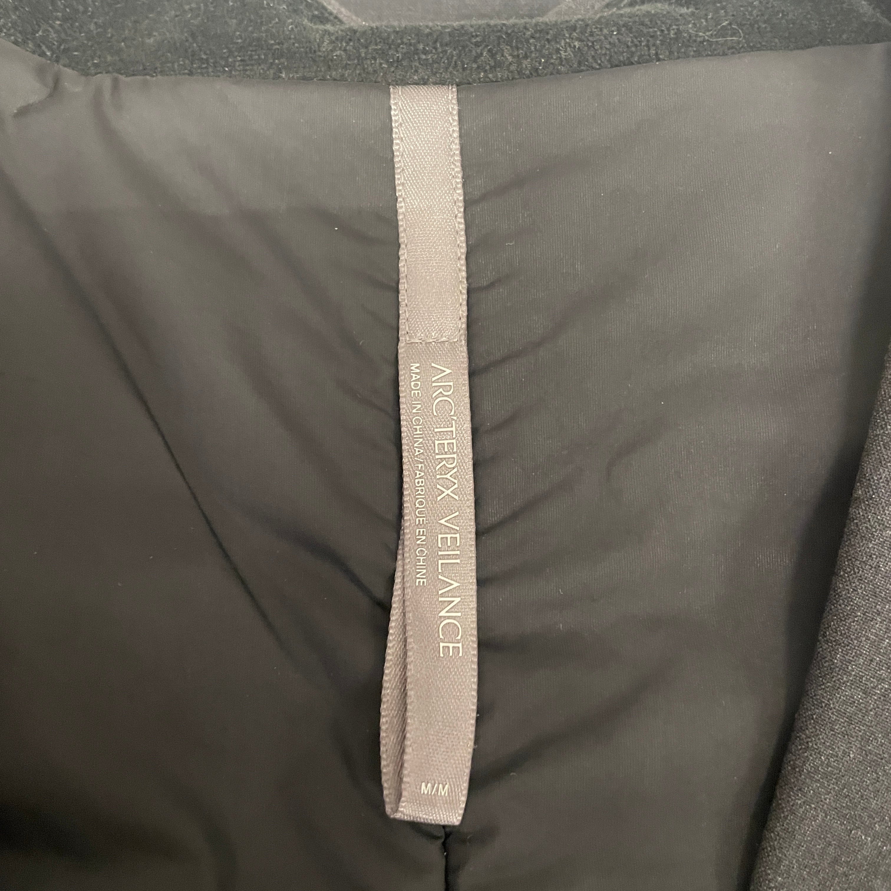 ARC'TERYX VEILANCE/Trench Coat/M/Wool/GRY/NIAN view 3