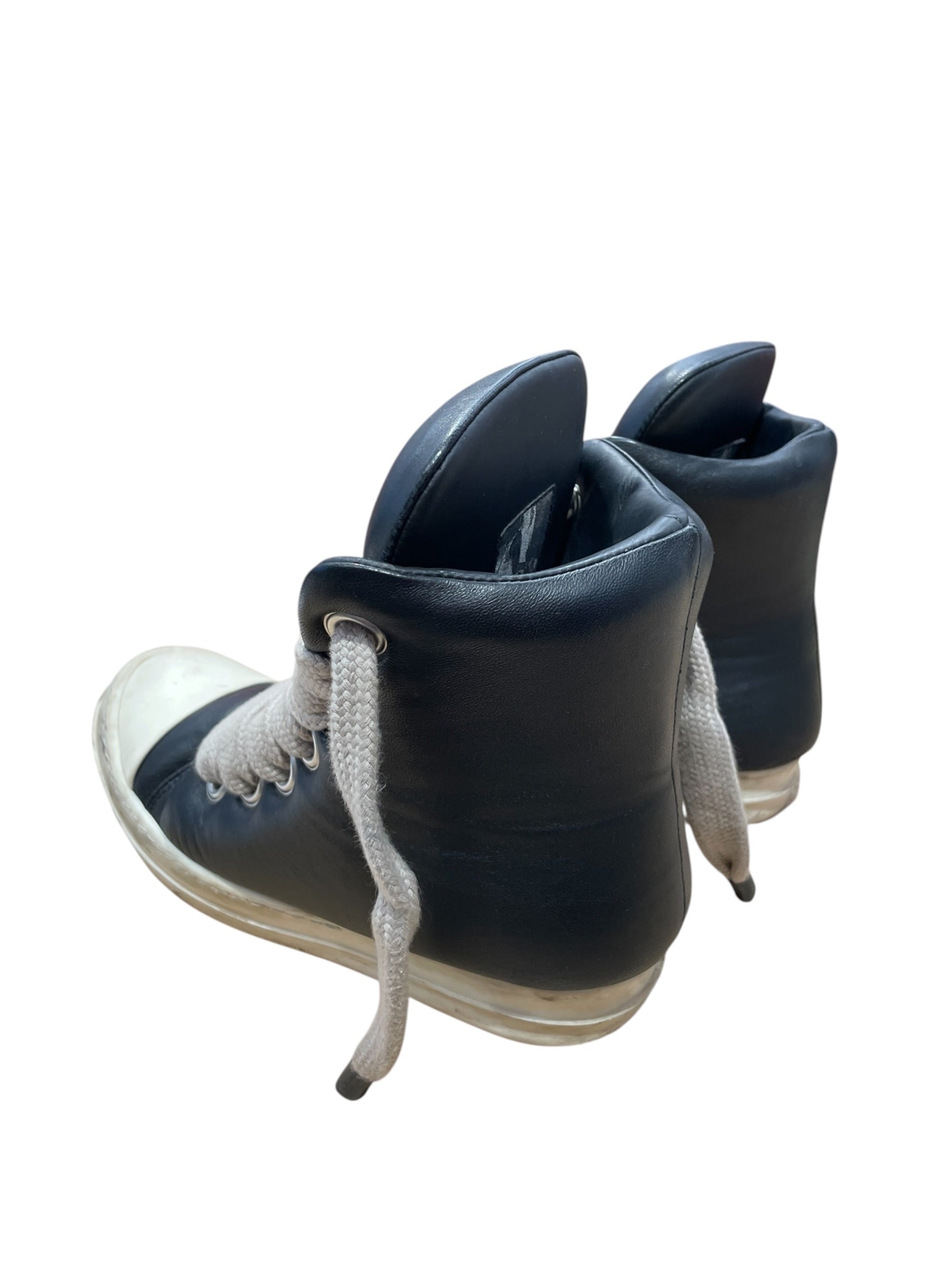 RICK OWENS DRKSHDW/Hi-Sneakers/EU 40/Leather/BLK/RICK OWEN view 2