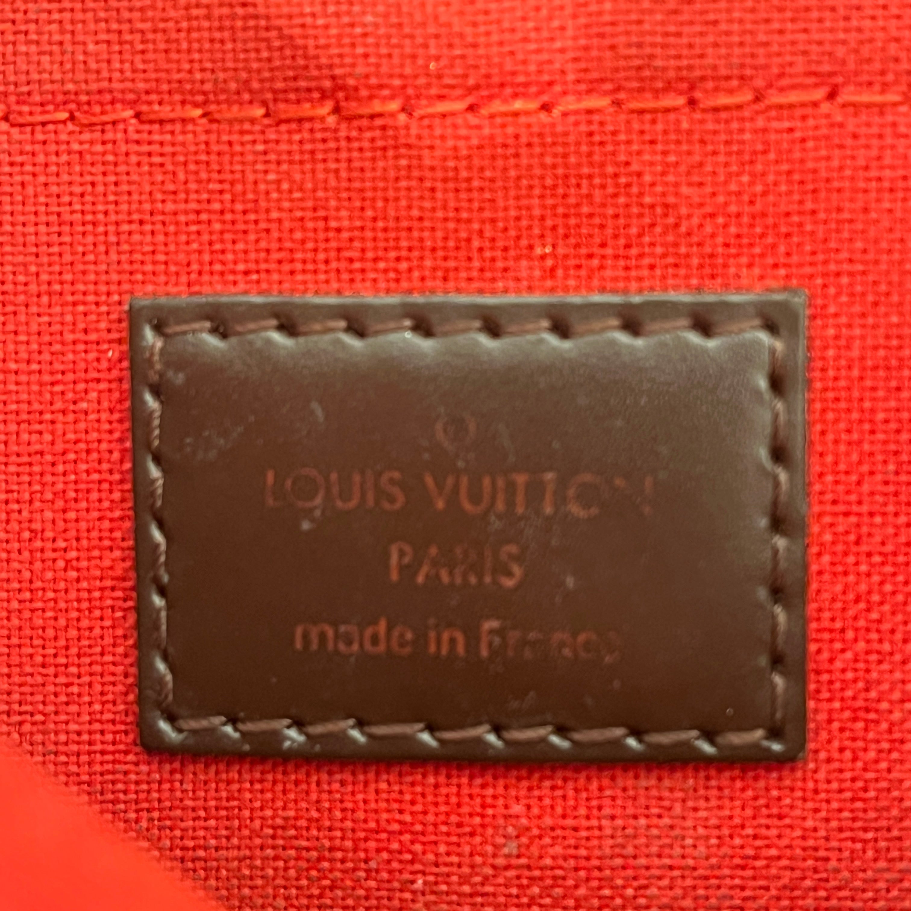 LOUIS VUITTON/Hand Bag/Leather/BRW/DAMIER EBENE MM view 7