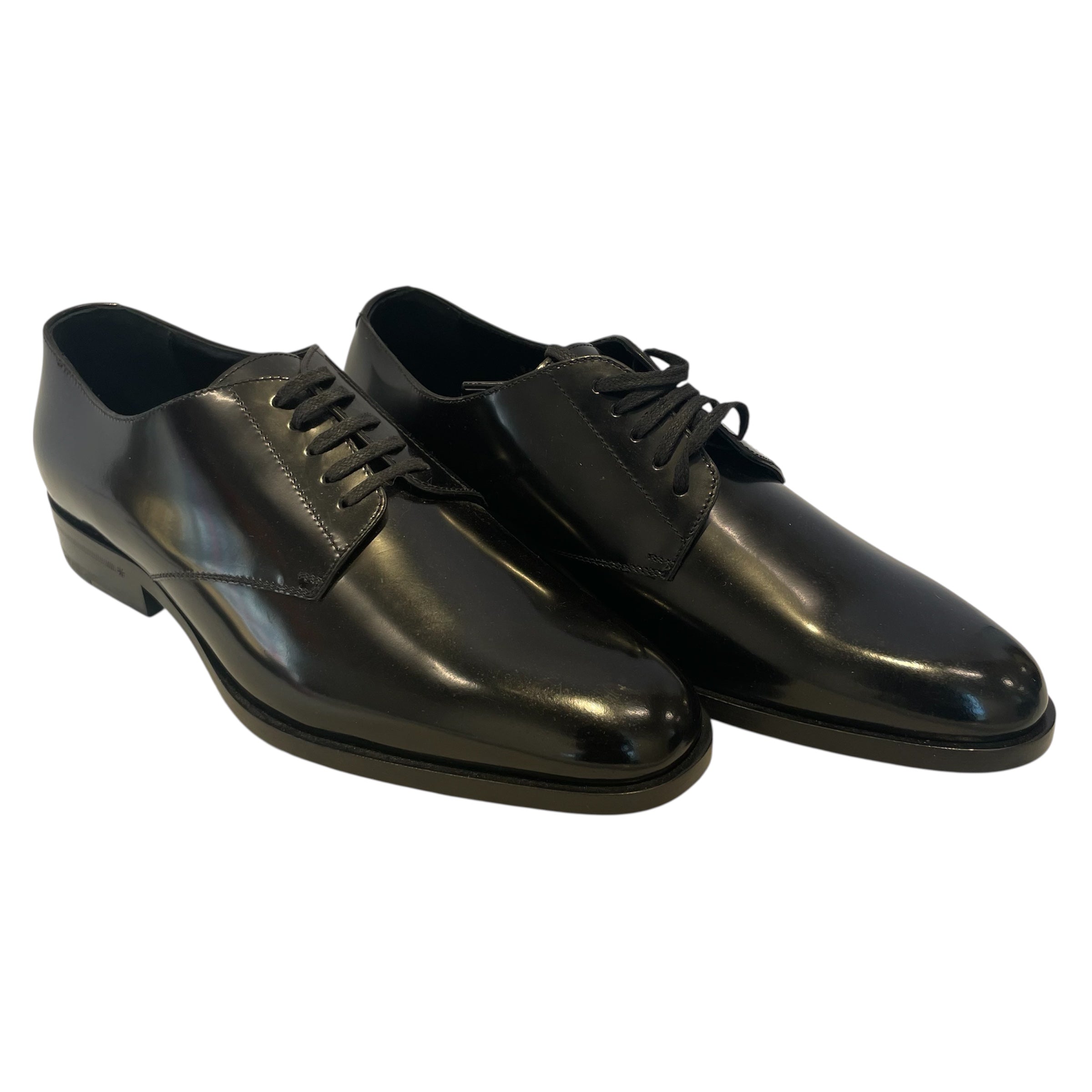 SAINT LAURENT/Loafers/EU 39/Leather/BLK/jones patent leather view 1