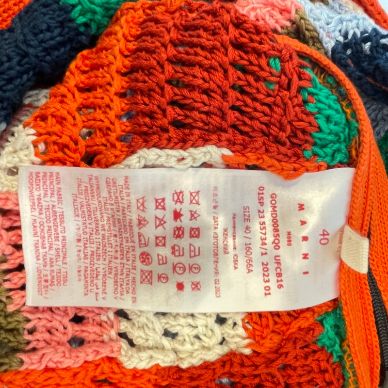 MARNI/Skirt/40/Border/Cotton/MLT/NO VACANCY COLLAB