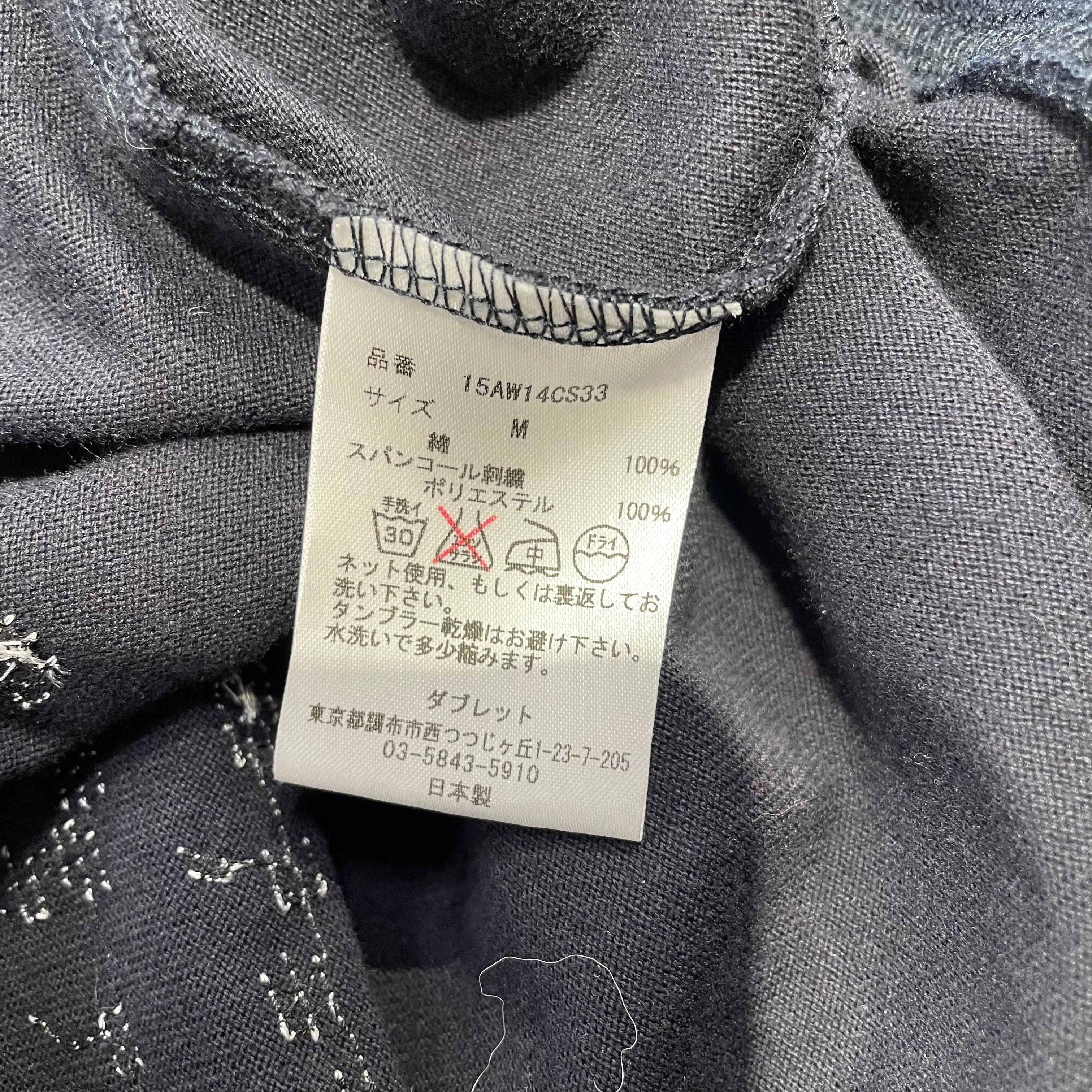 doublet/Sweatshirt/M/Cotton/NVY/sequin california logo view 4