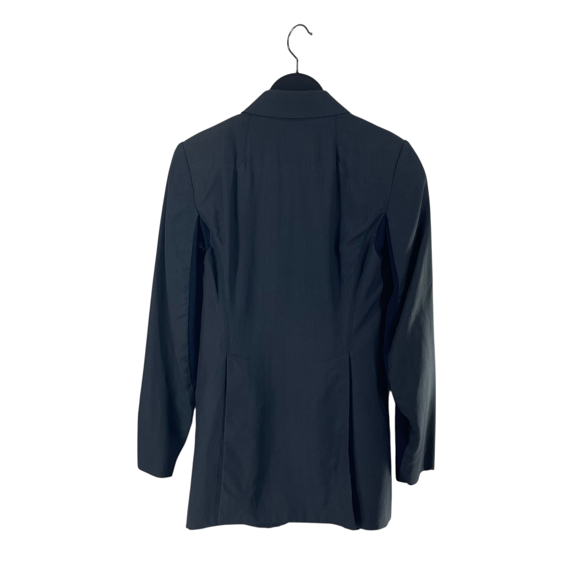 Rick Owens/Tailored Jkt/6/Wool/BLU/ONE BUTTON FRONT POCKETS view 2