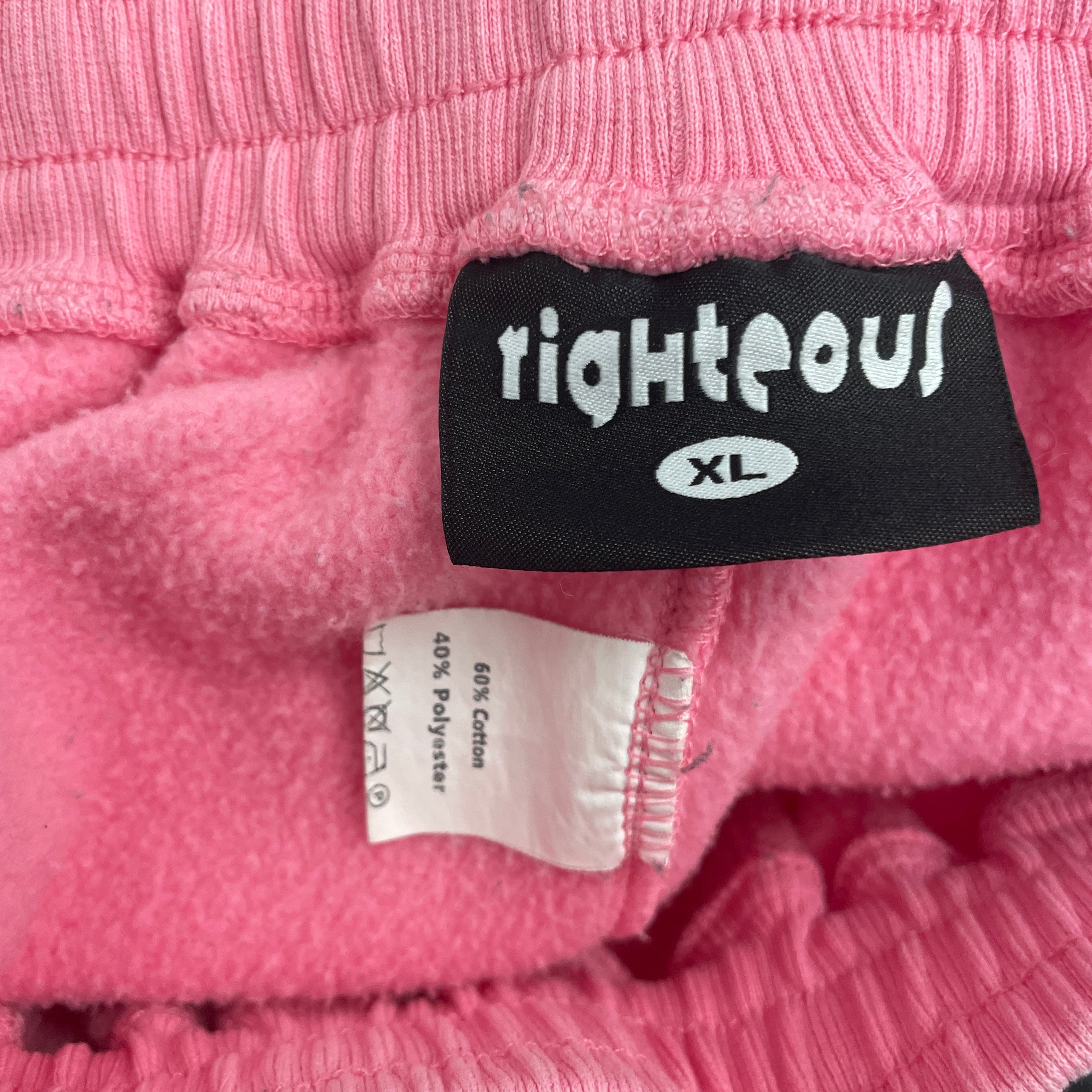RIGHTEOUS/Straight Pants/XL/Cotton/PNK/ view 3