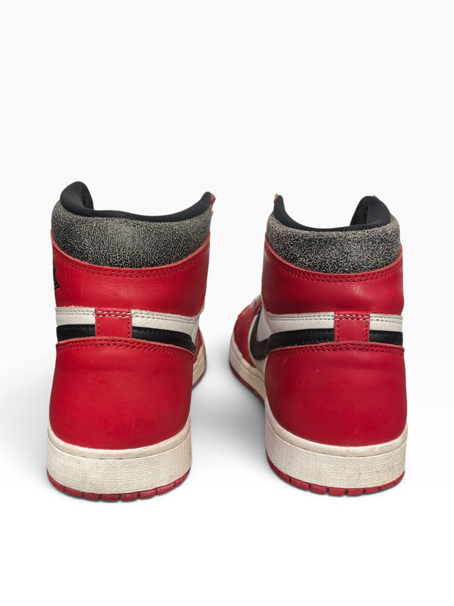 JORDAN BRAND/Hi-Sneakers/US 10.5/Leather/RED/JORDAN 1 LOST AND FOUND view 4