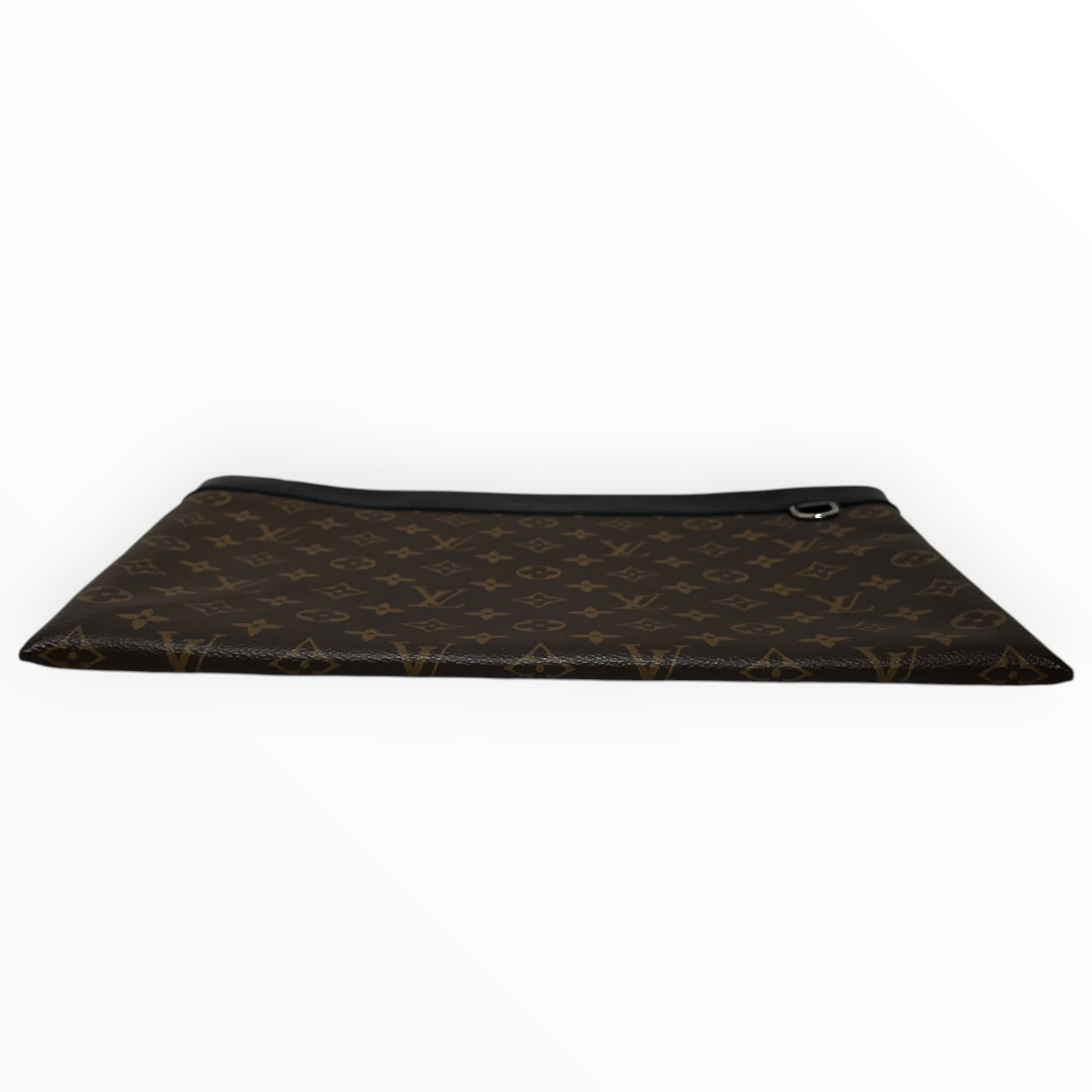 LOUIS VUITTON/Pouch/Leather/BRW/CLUTCH POUCH view 3