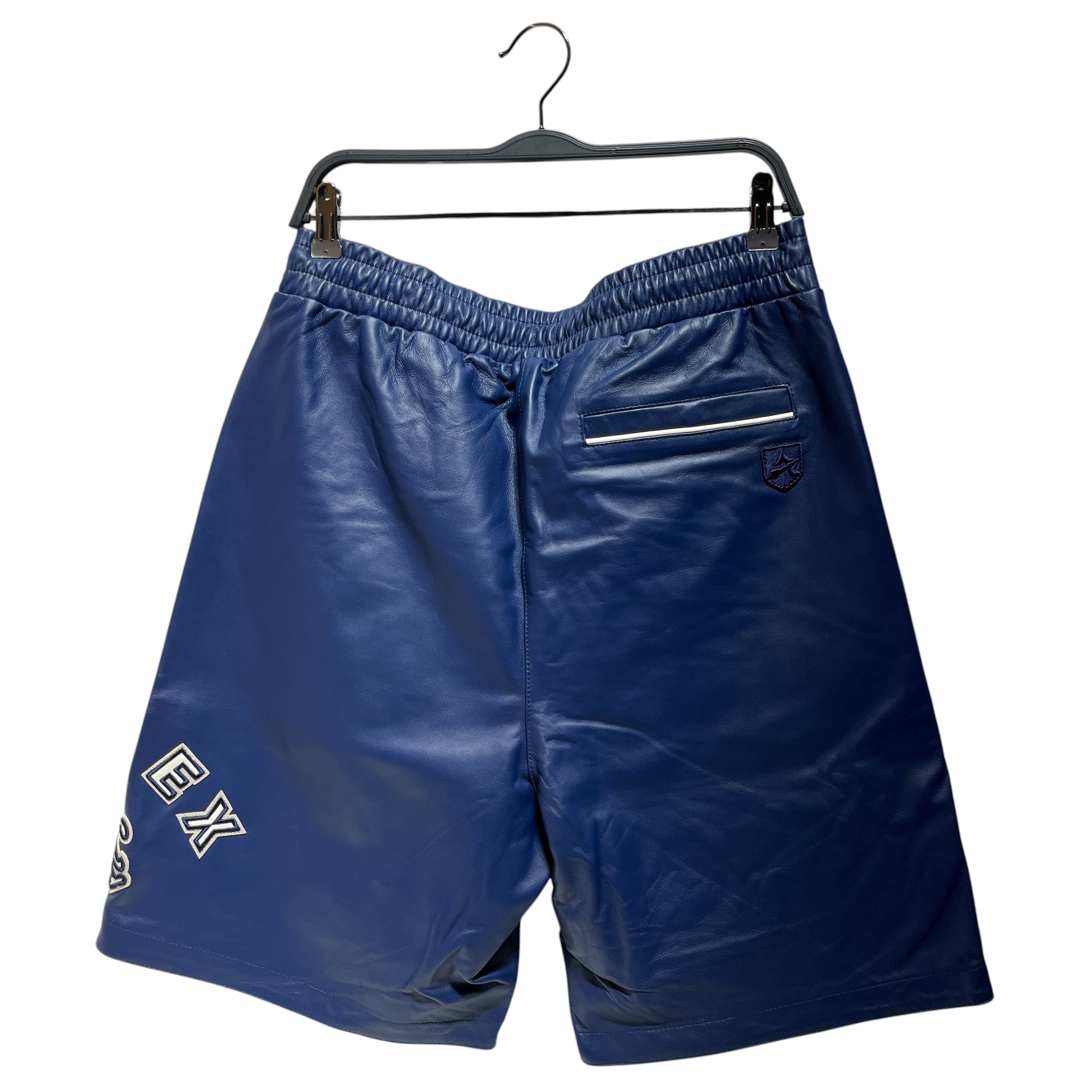 AVIREX/Shorts/L/Leather/NVY/ view 2