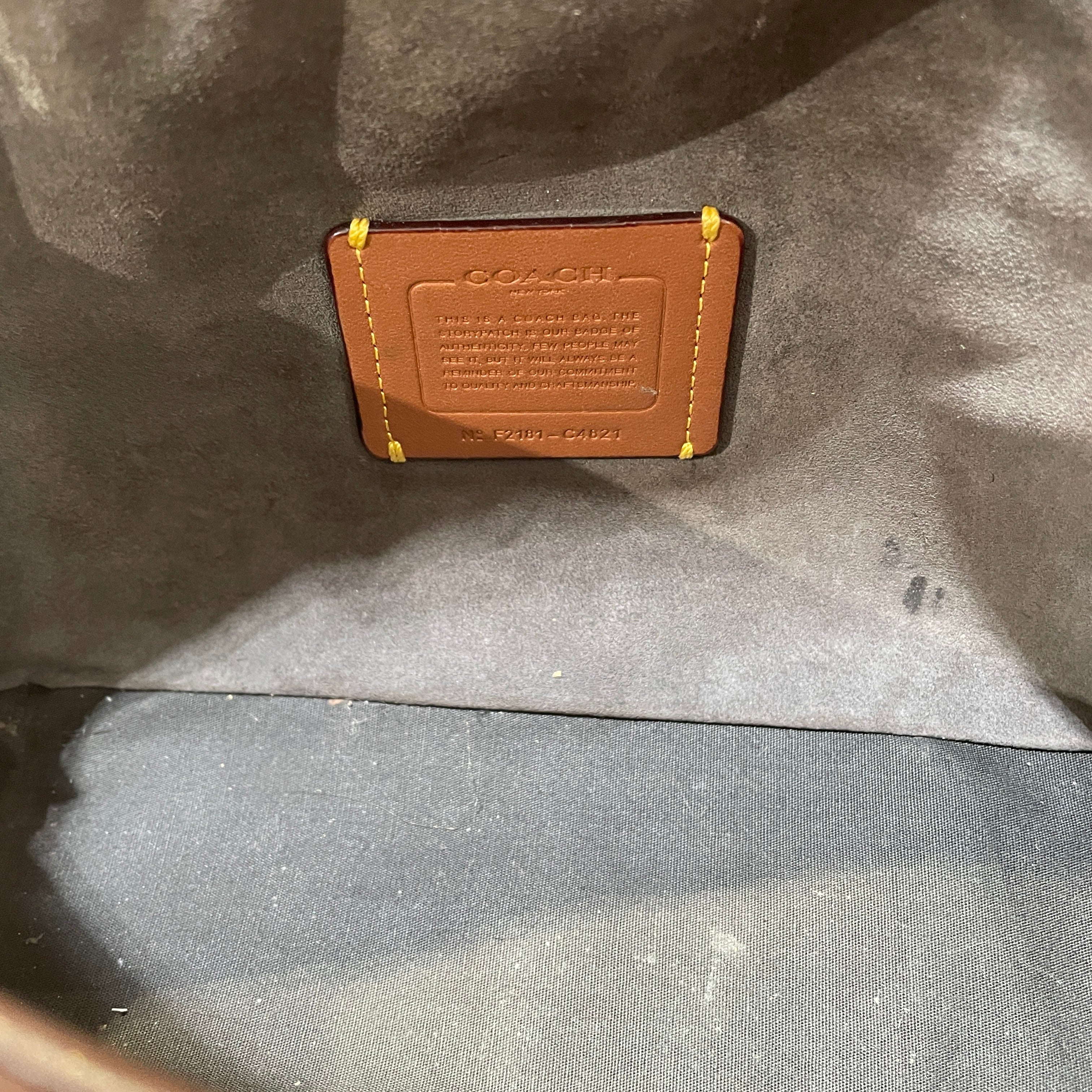 COACH/Hand Bag/Monogram/Leather/BRW/CH4821 - Monogram Jacquard view 4