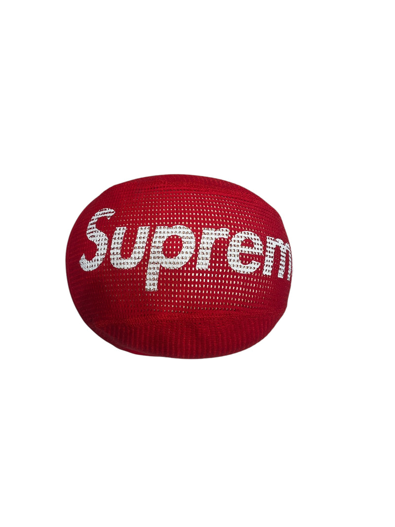 Supreme/Headwear/RED/SUPREME BALACLAVA RED MESH