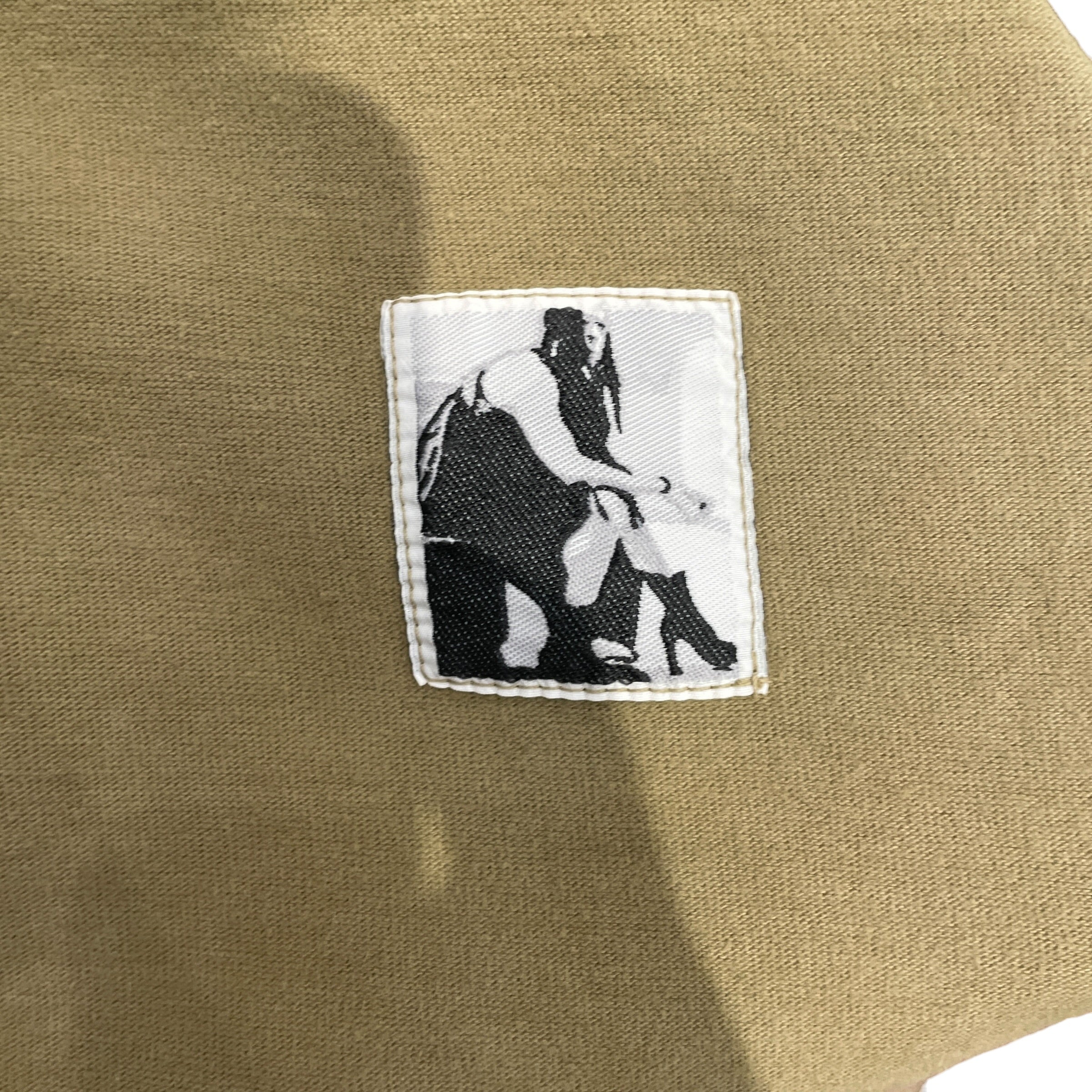 RICK OWENS DRKSHDW/LS T-Shirt/S/Cotton/KHK/ view 3