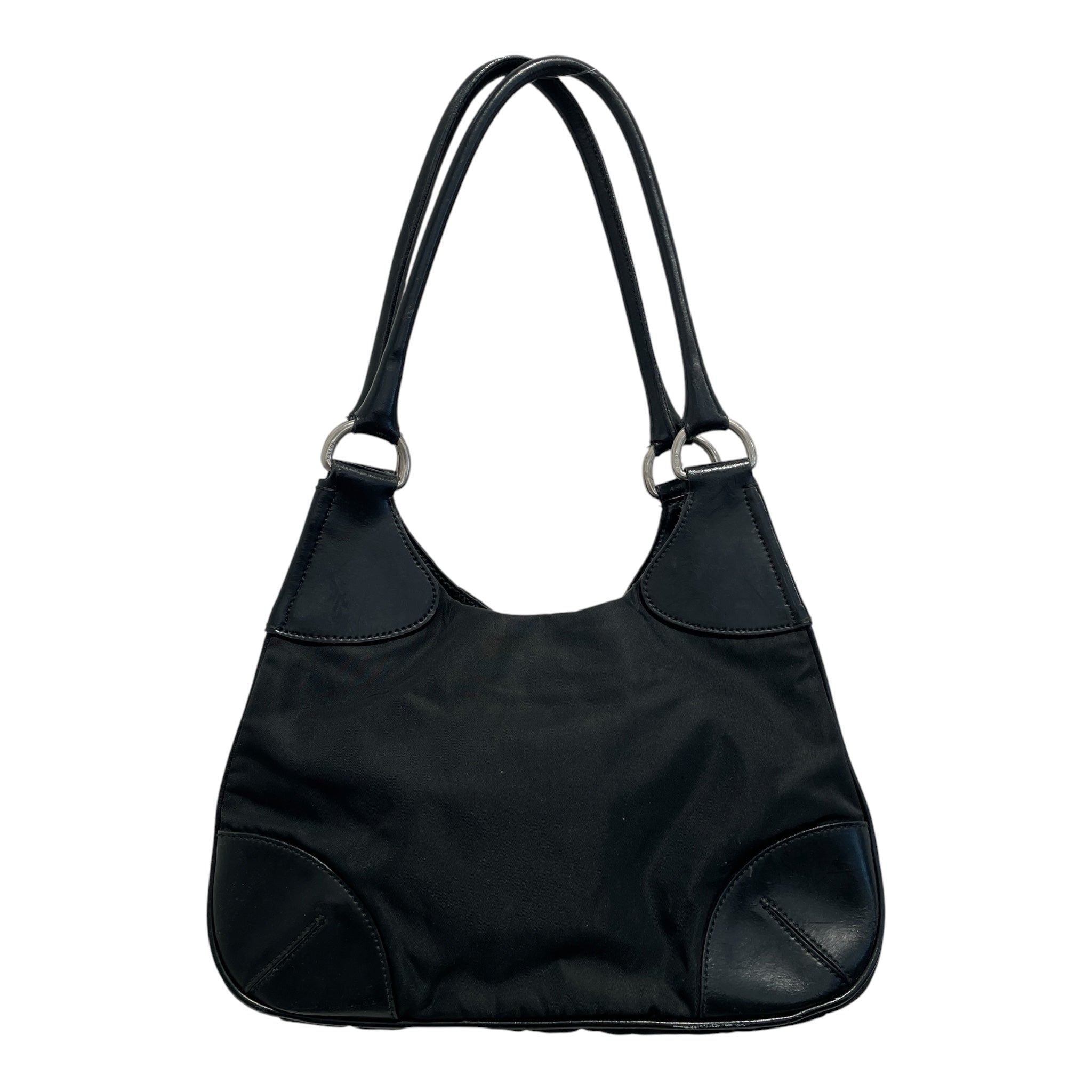 PRADA/Bag/Nylon/BLK/tessuto shoulder bag view 2