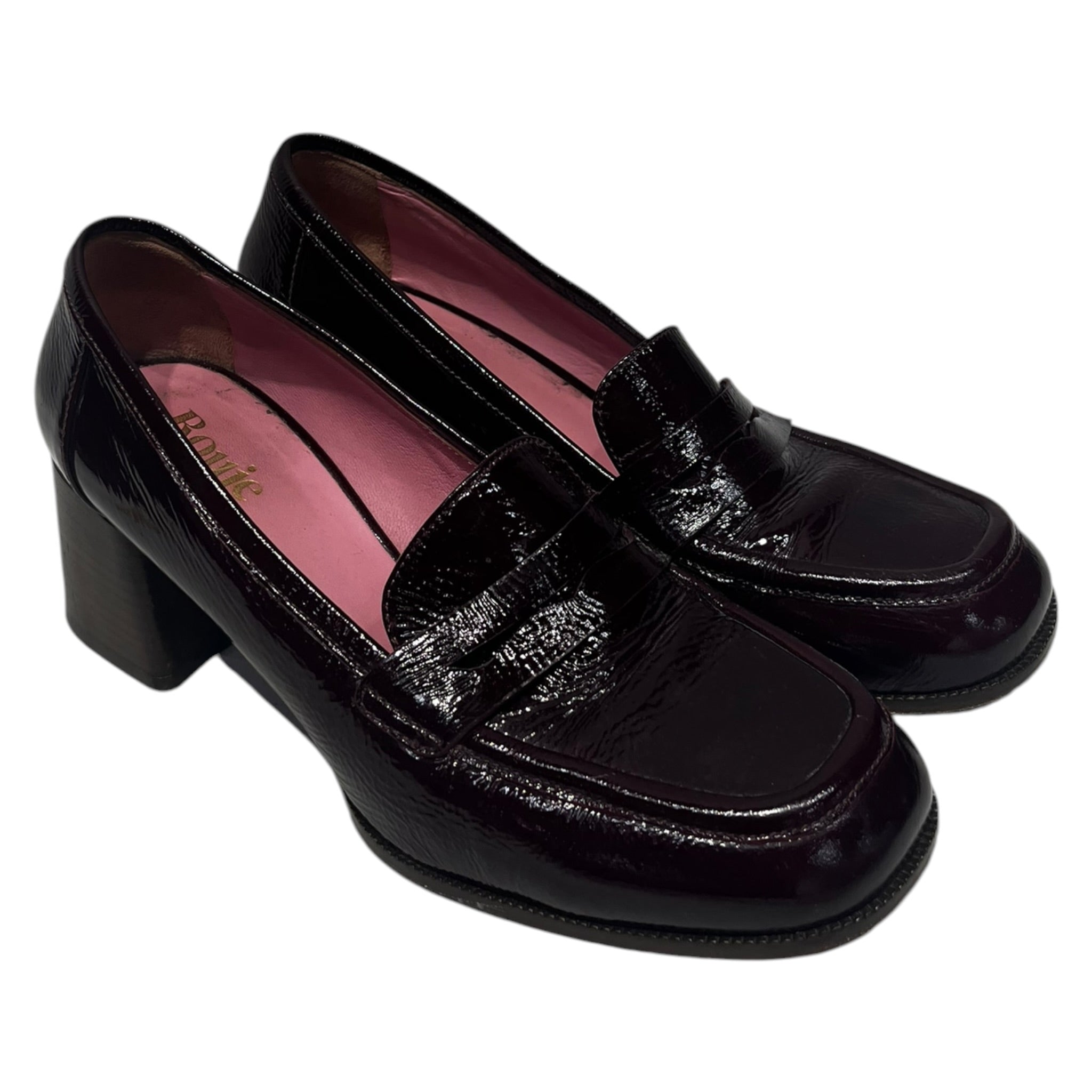 Rouje/Heels/EU 39/Leather/BRD/LOAFER HEEL view 1