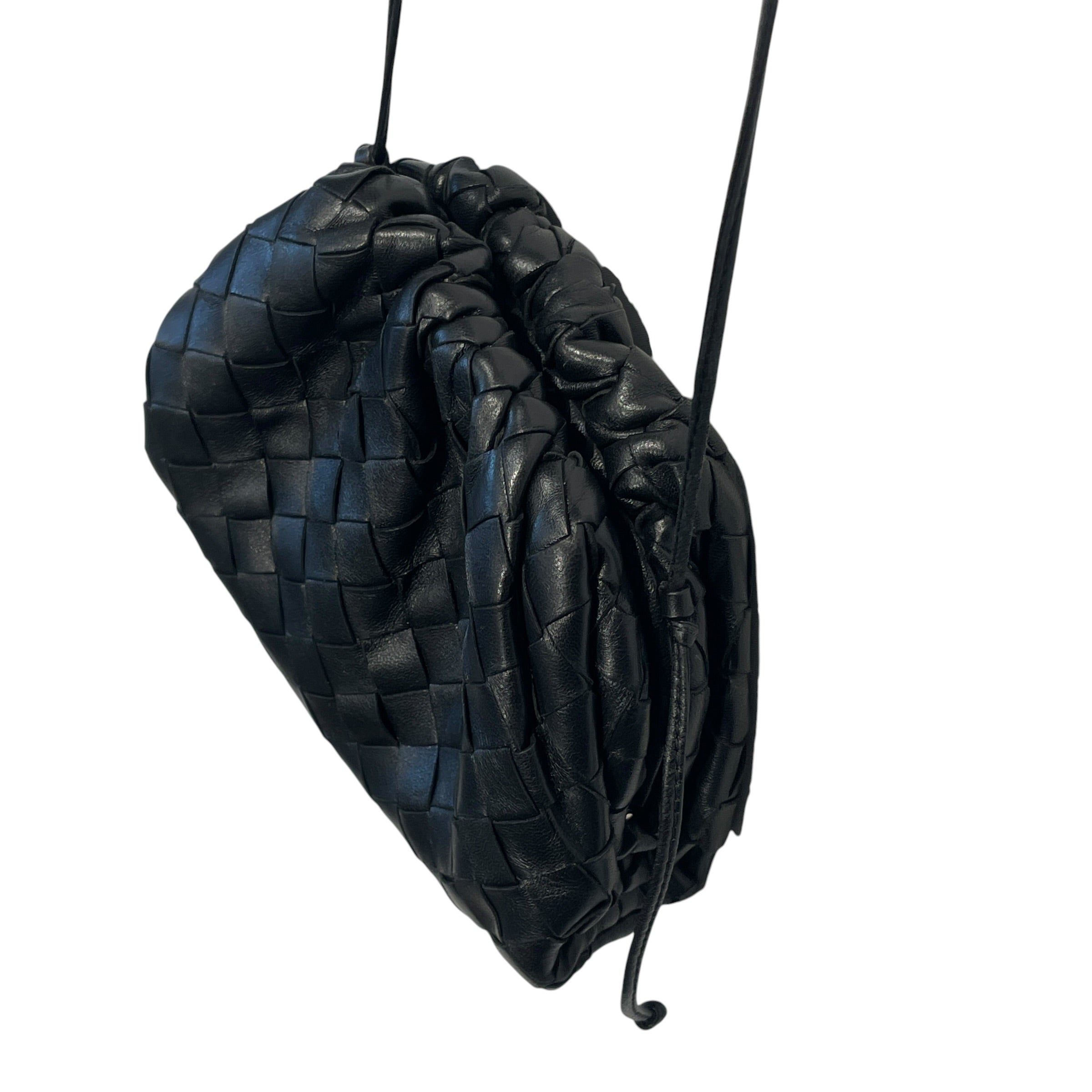 BOTTEGA VENETA/Bag/Leather/BLK/INTRECCIATO POUCH view 8