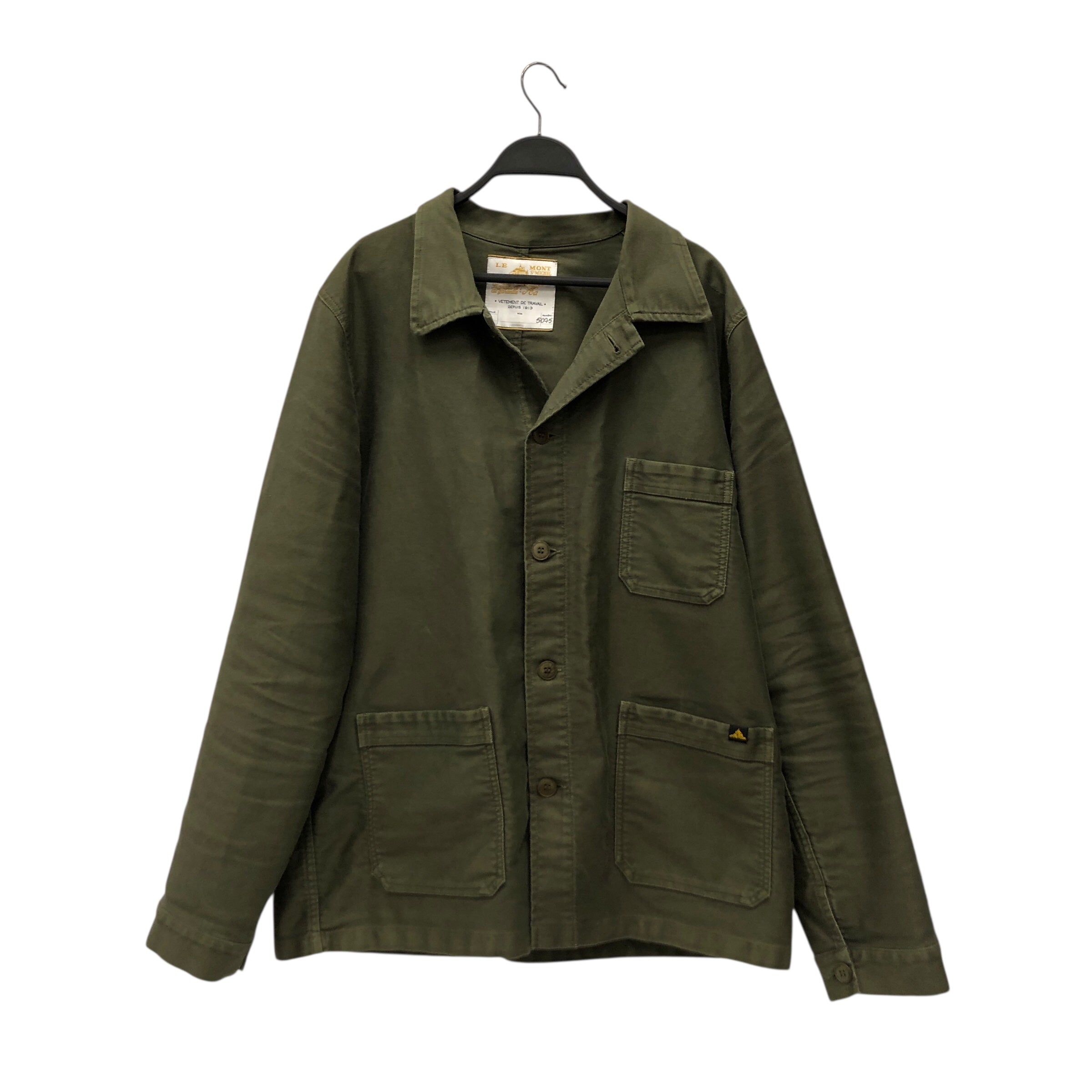 Le Mont Saint Michel/Jacket/L/Cotton/GRN/ view 1