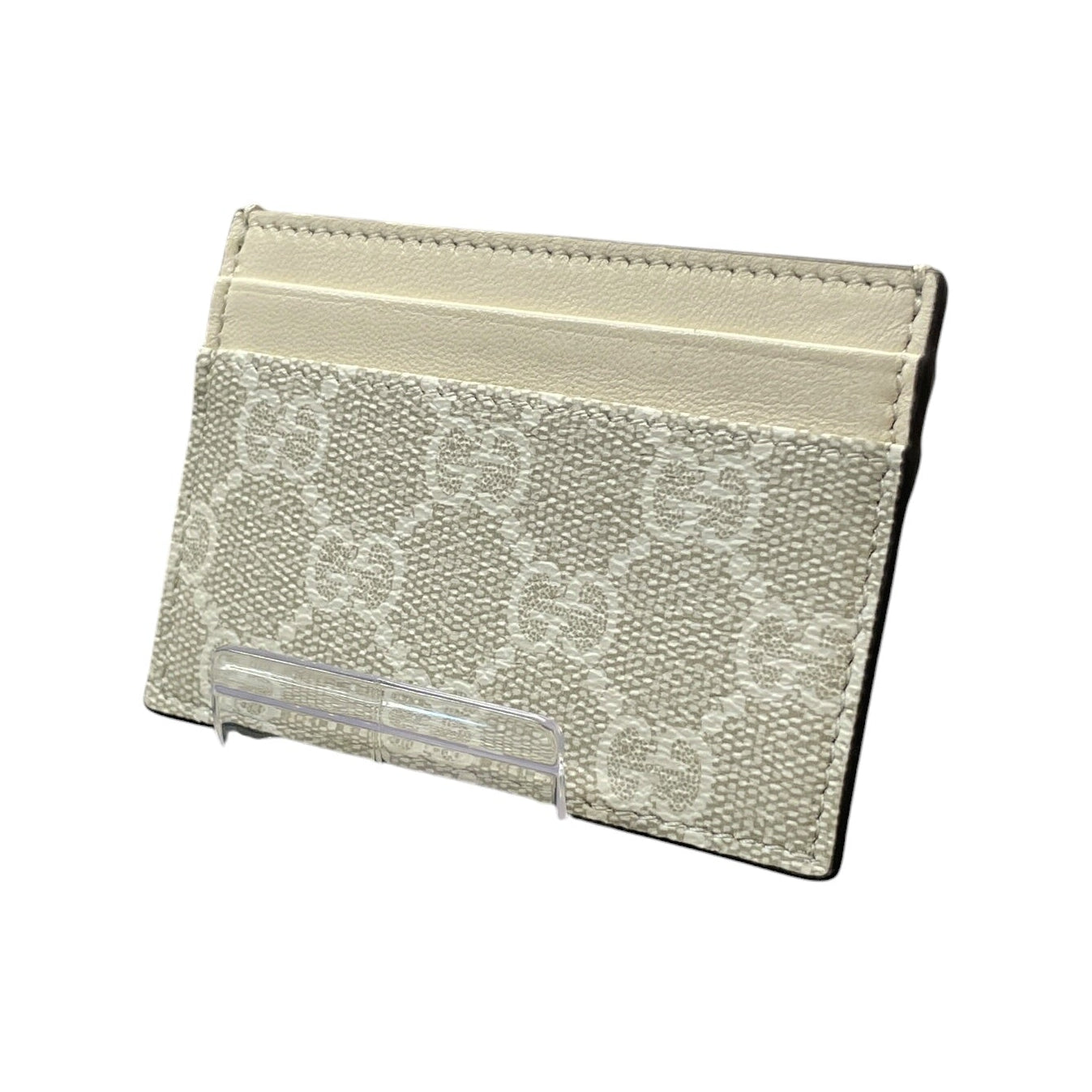 GUCCI/Wallet/All Over Print/Leather/GRY/L's/ view 2