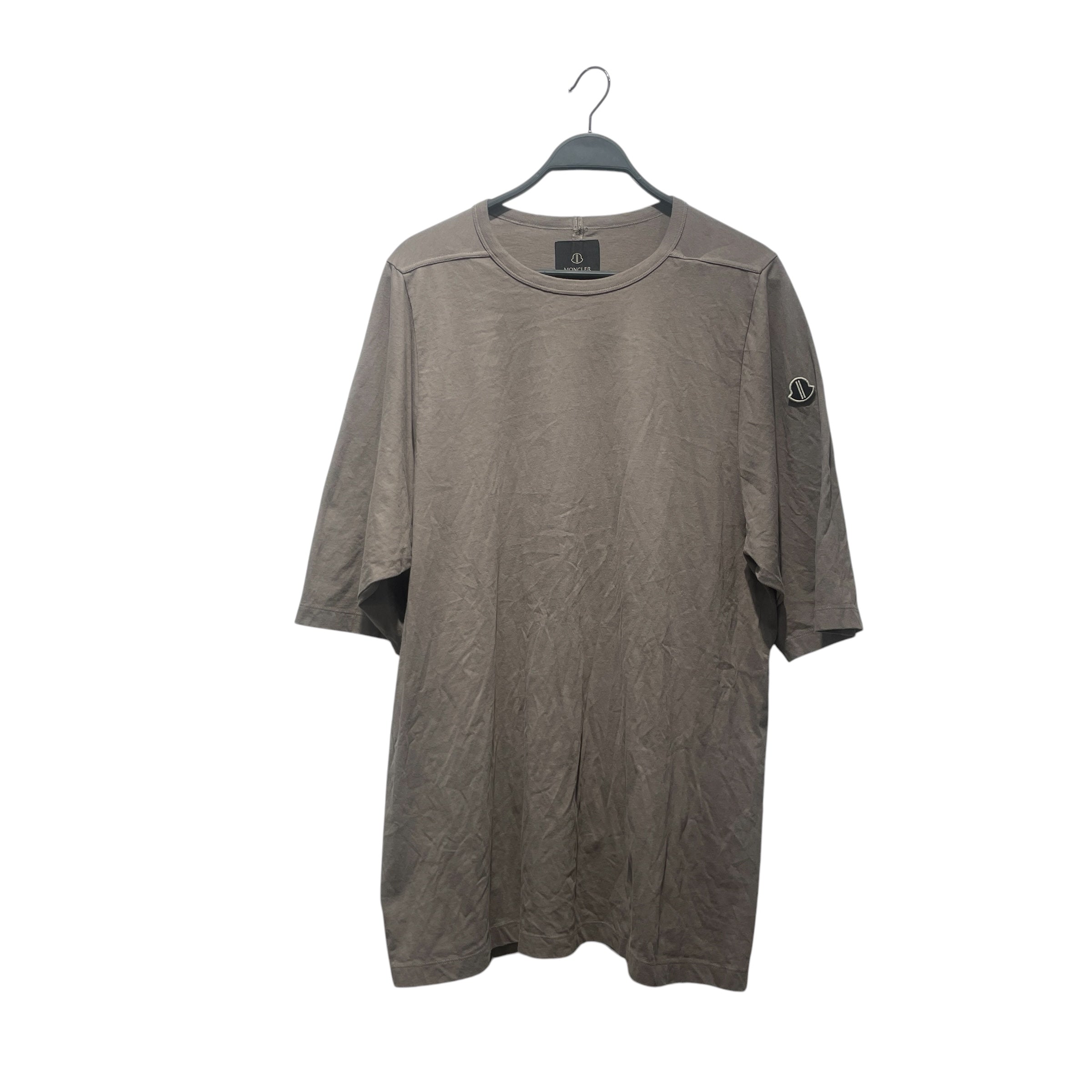 Rick Owens/MONCLER/T-Shirt/M/Cotton/KHK/ view 1
