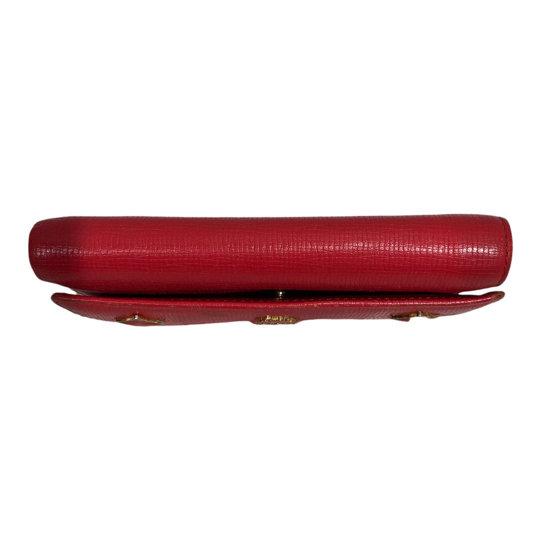 MCM/Trifold Wallet/Leather/RED/ view 3