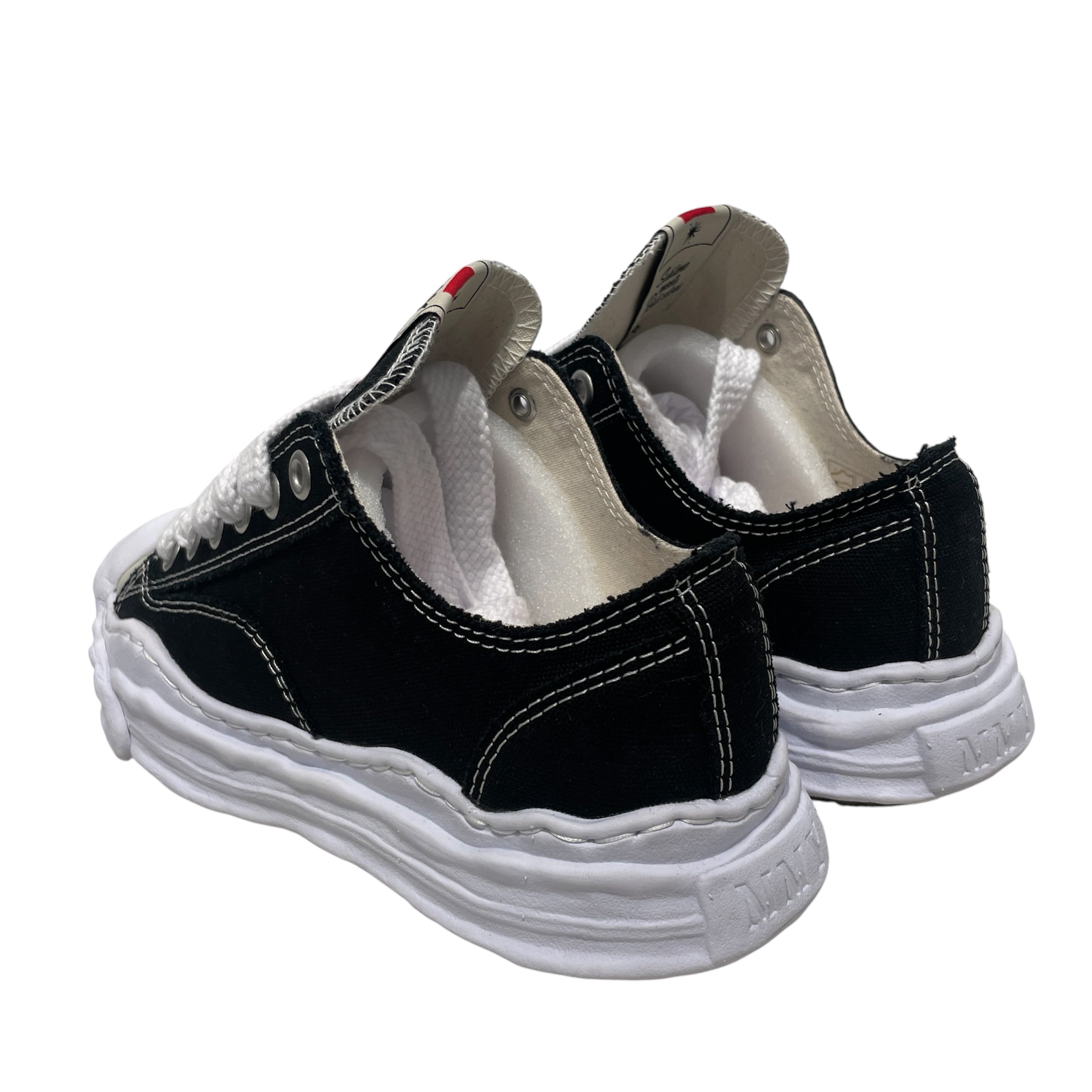 MIHARA YASUHIRO/Low-Sneakers/EU 39/Acrylic/BLK/ view 2