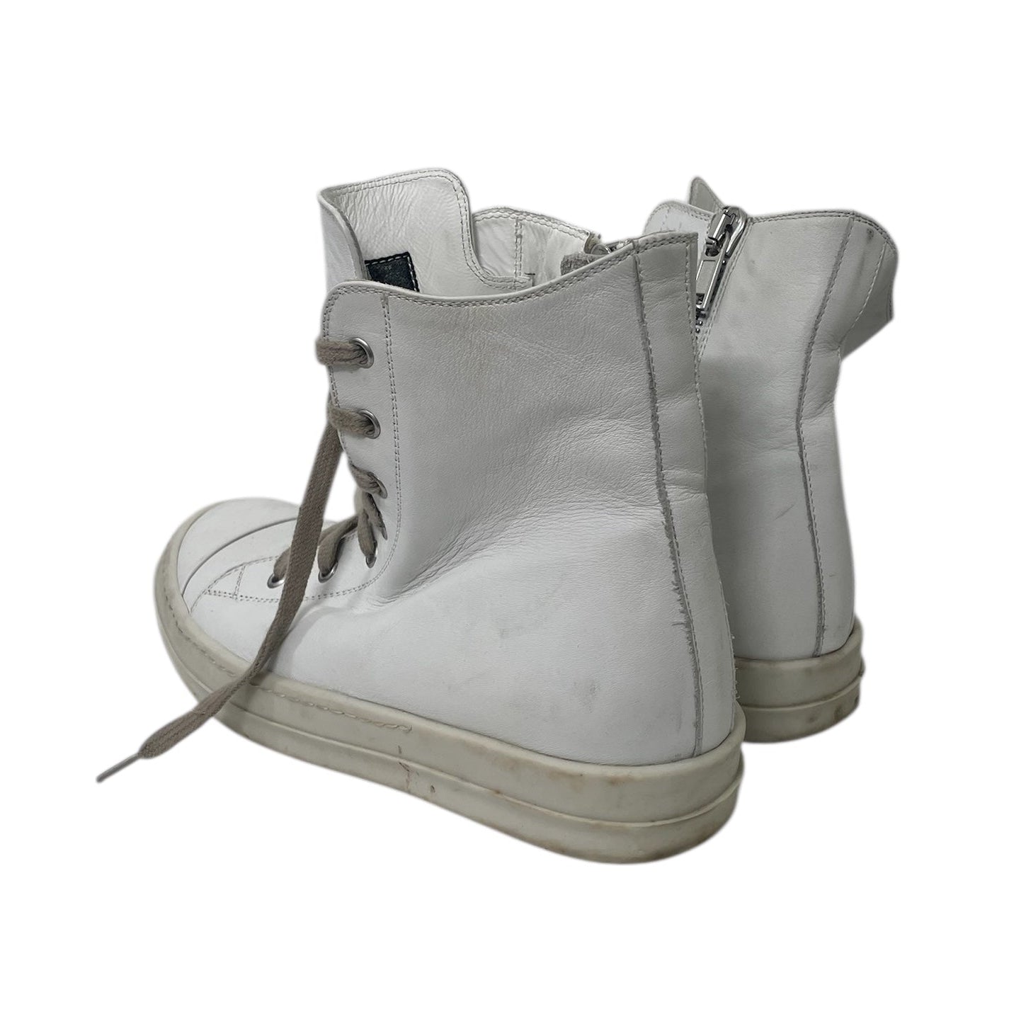 Rick Owens/Hi-Sneakers/EU 39/Leather/WHT/RAMONES view 2