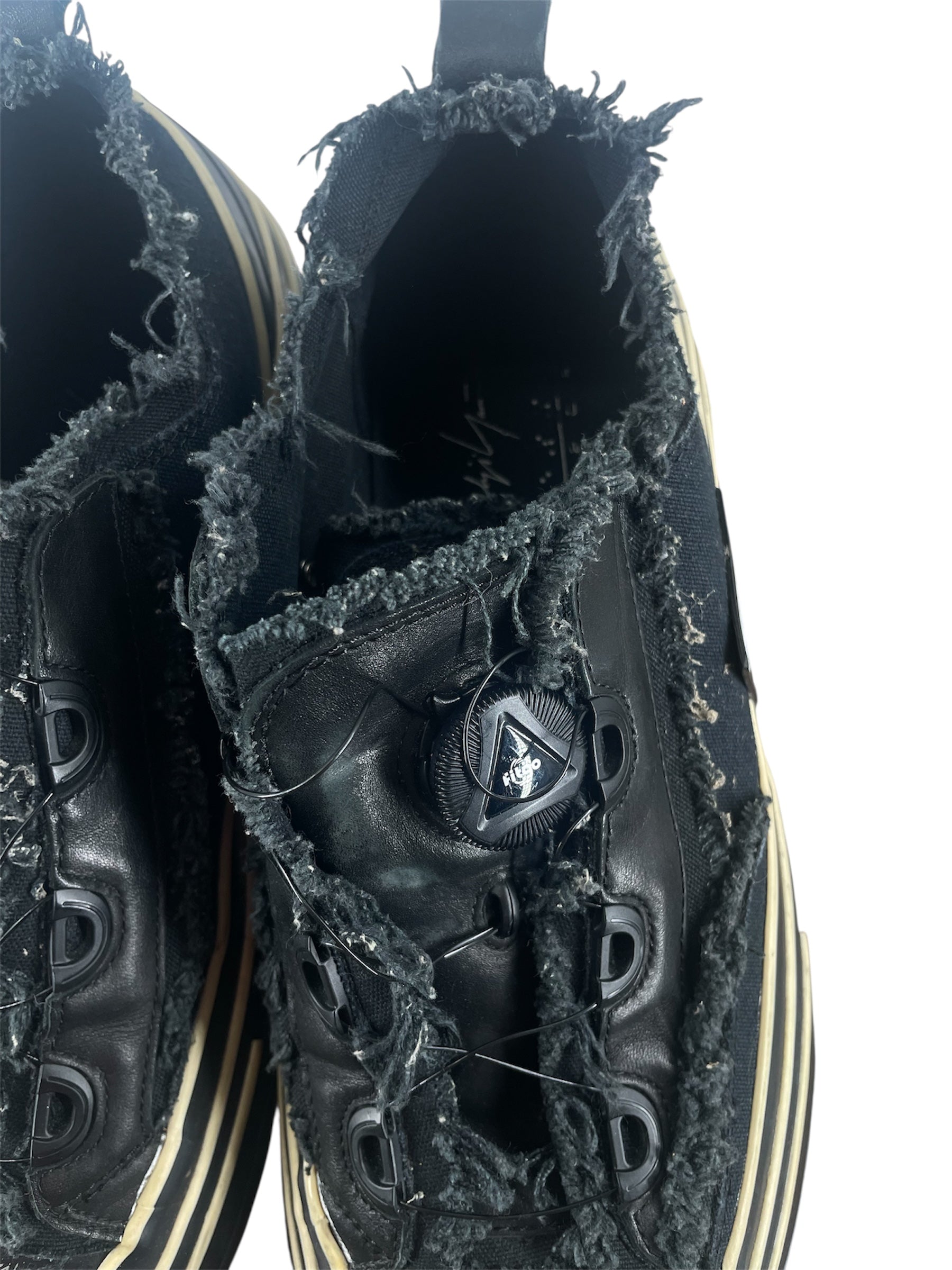 YOHJI YAMAMOTO/Low-Sneakers/US 10/BLK/peace by peace view 5
